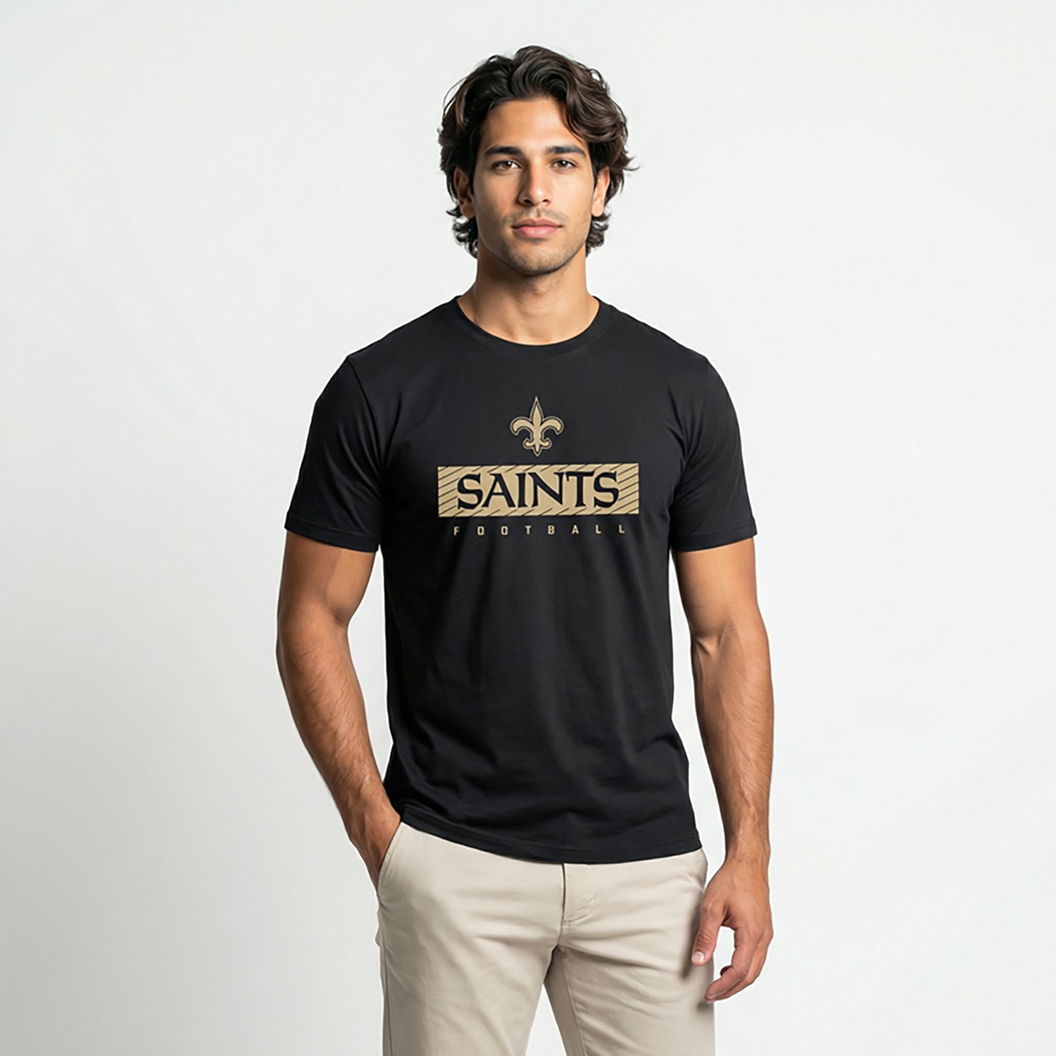 Nike Men's Saints DF Team Issue T-shirt - view number 2