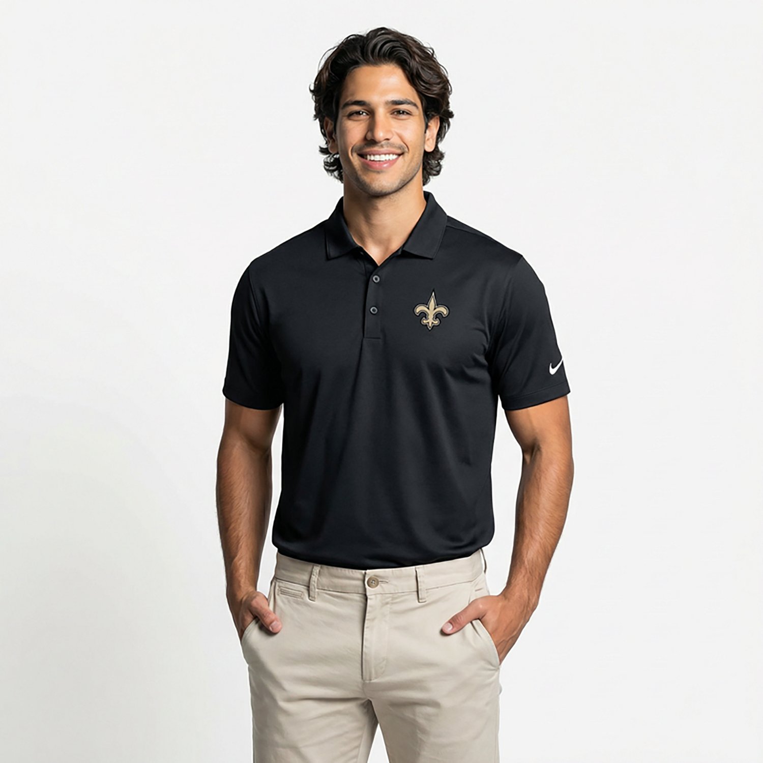 Nike Men's Saints Franchise Polo Shirt - view number 2