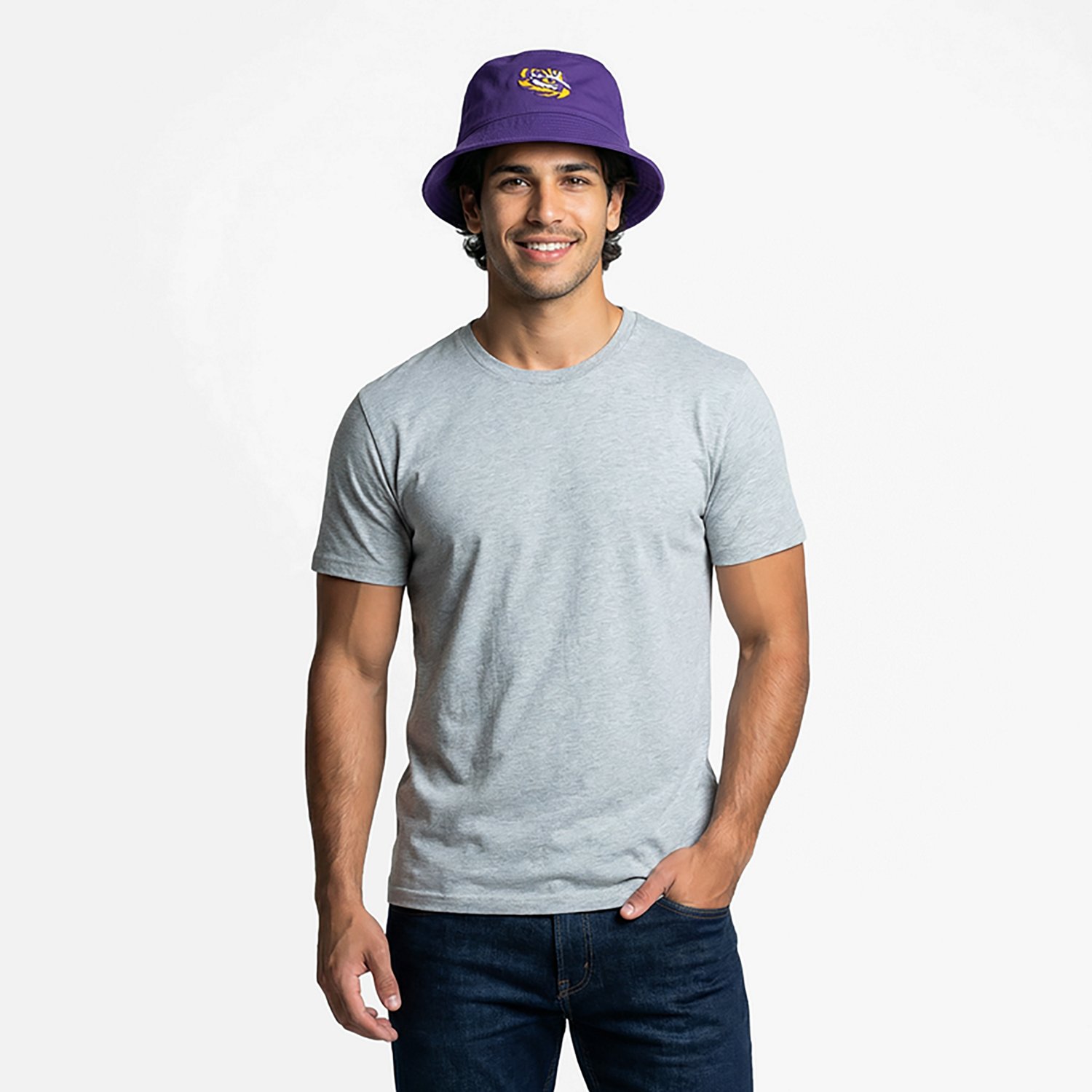 Nike LSU Apex Swoosh Bucket Hat - view number 2