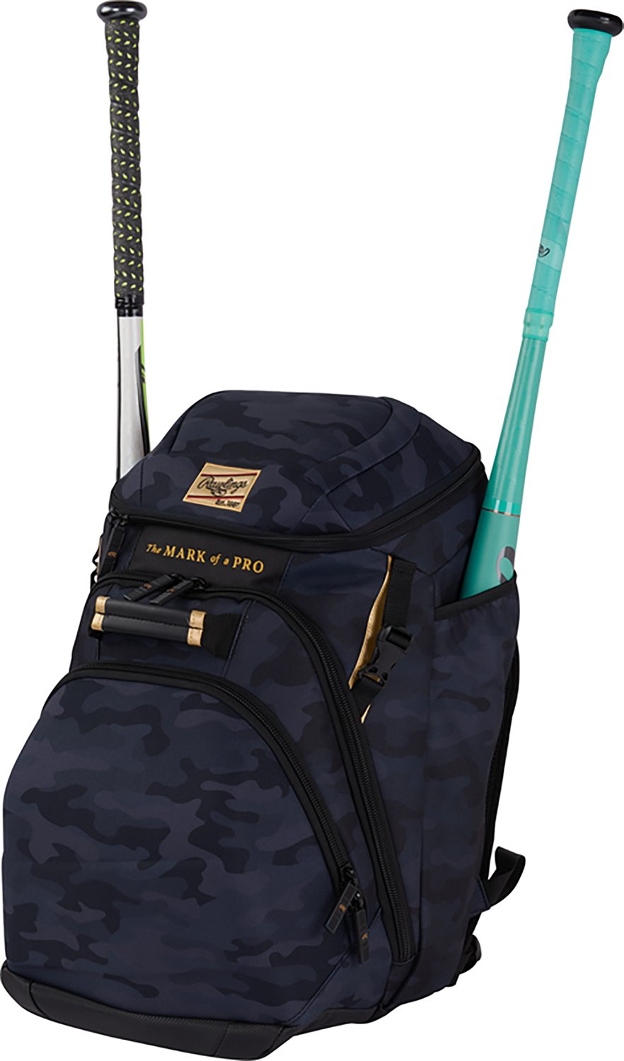 Rawlings Gold Collection Baseball Equipment Backpack                                                                             - view number 7