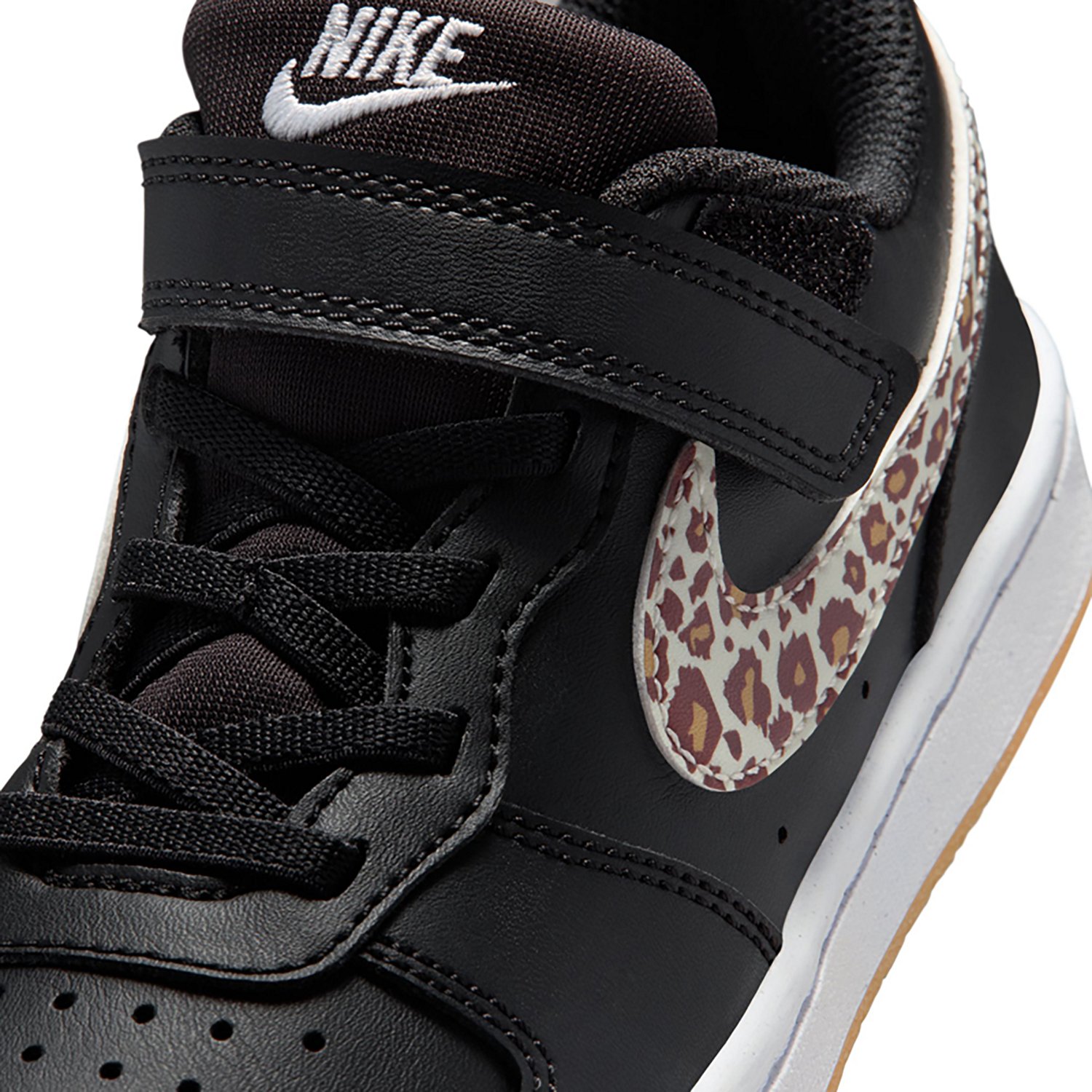 Nike Kids' Court Borough Low Cheetah Shoes - view number 7