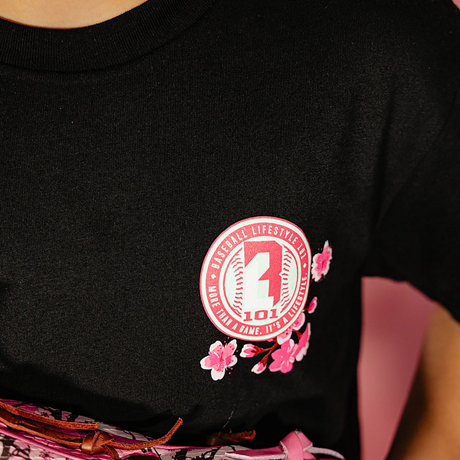 Baseball Lifestyle 101 Boys' Mother's Day 2026 Cherry Blossoms Established T-shirt - view number 3