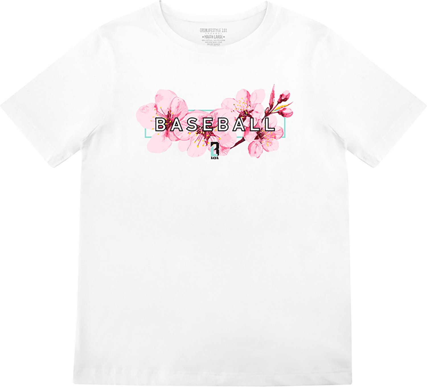 Baseball Lifestyle 101 Boys' Cherry Blossoms Radar T-shirt