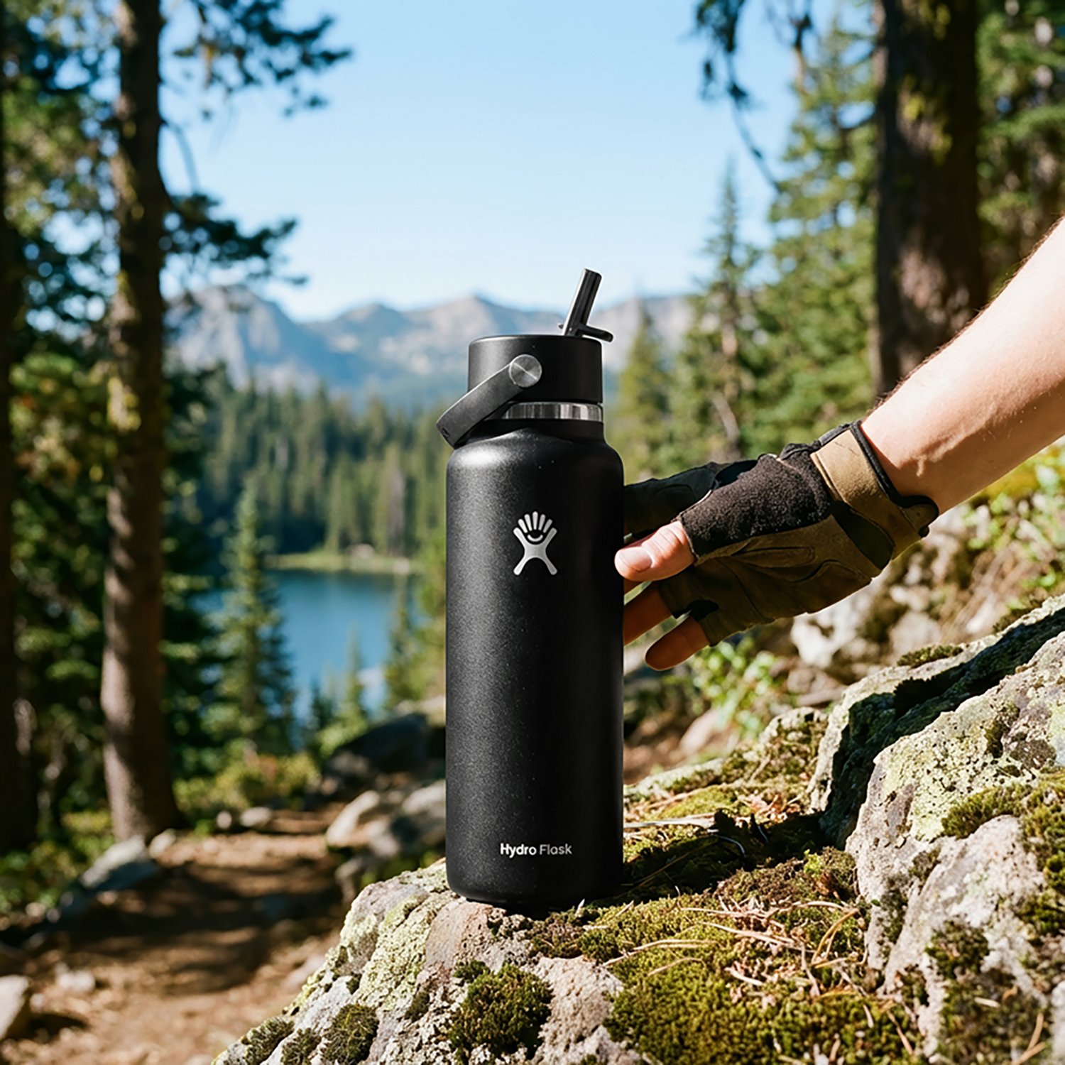 Hydro Flask 40 oz Wide Flex Straw Cap Bottle - view number 4