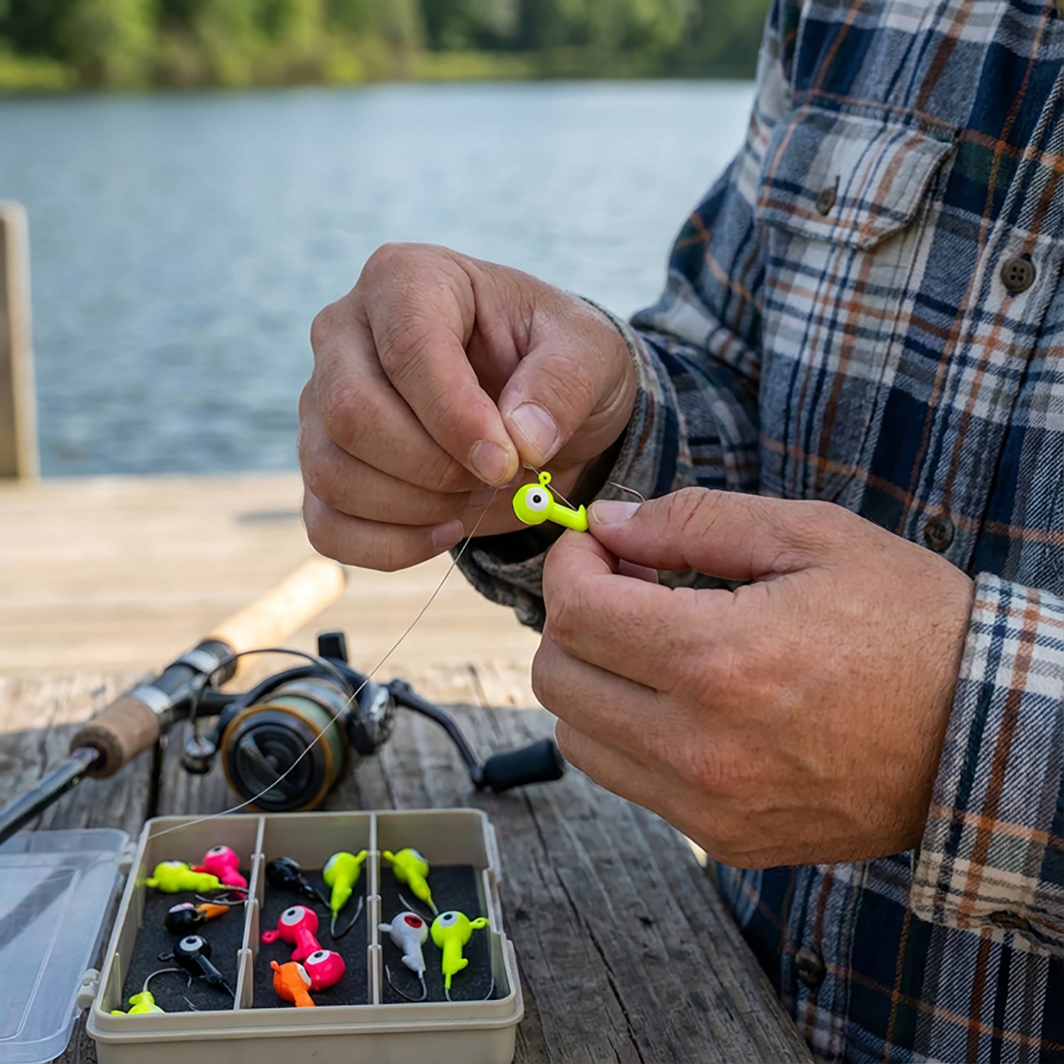 Lazer Sharp Pro-V 1/16 oz Assorted Ball Jigheads 25-Pack - view number 8