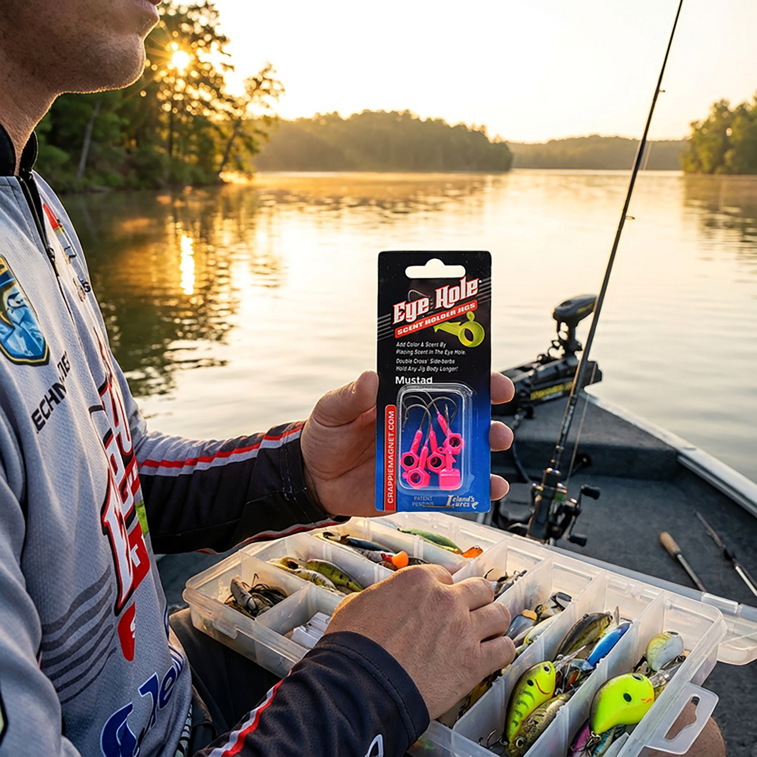 Leland Lures Eye Hole Round Head 1/16 oz Jigheads 5-Pack - view number 2