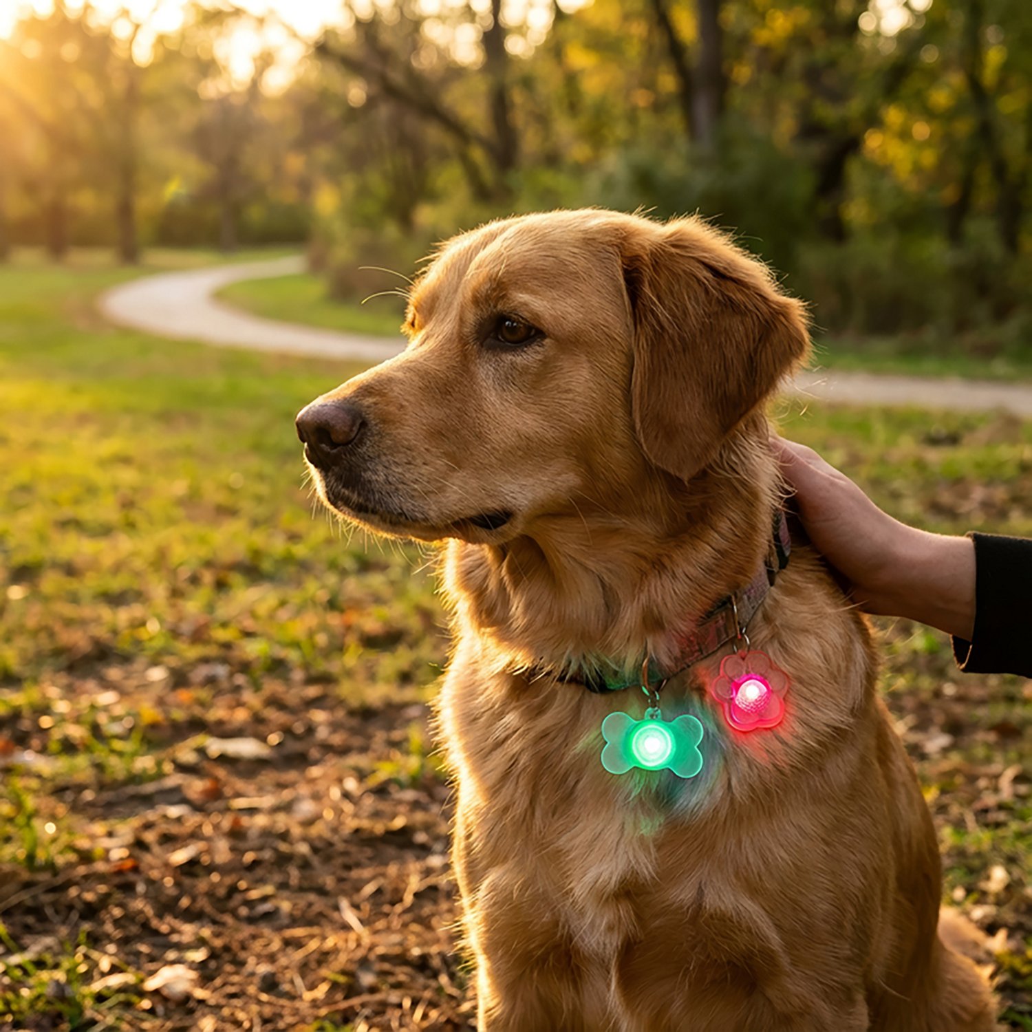 Brightz Pup LED Color Morphing Pet Collar Charms 2-Pack - view number 8