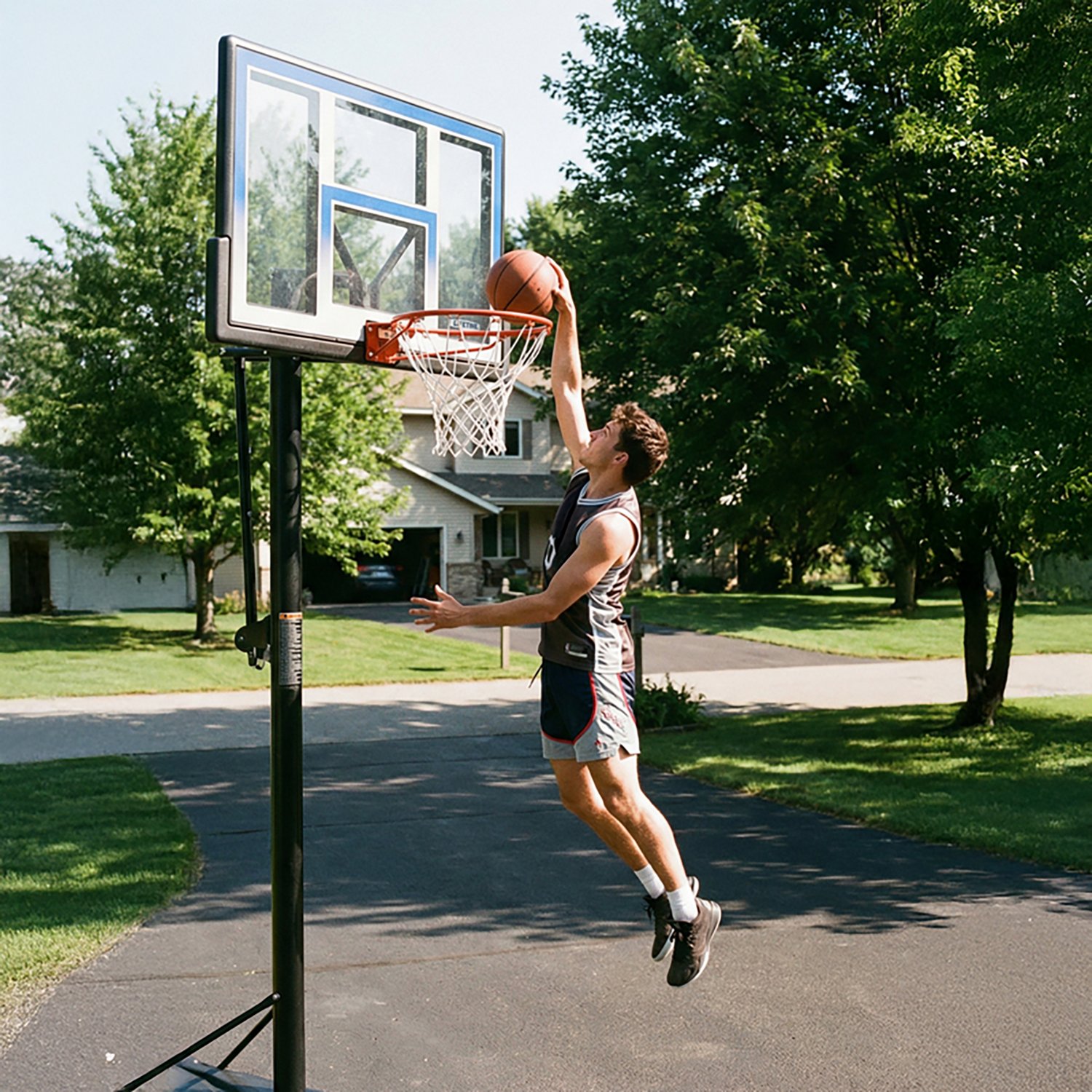 Lifetime Basketball 48 in Backboard and Rim Combo