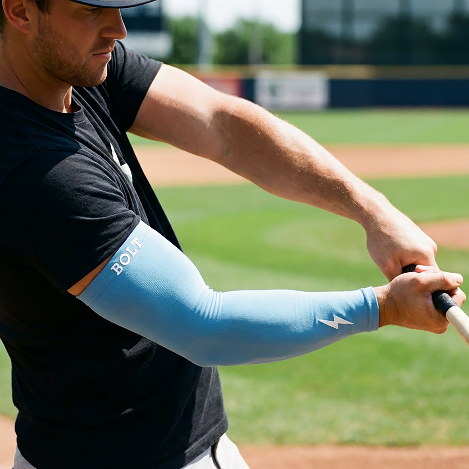 BRUCE BOLT Adults' Graduated Compression Arm Sleeve                                                                              - view number 3