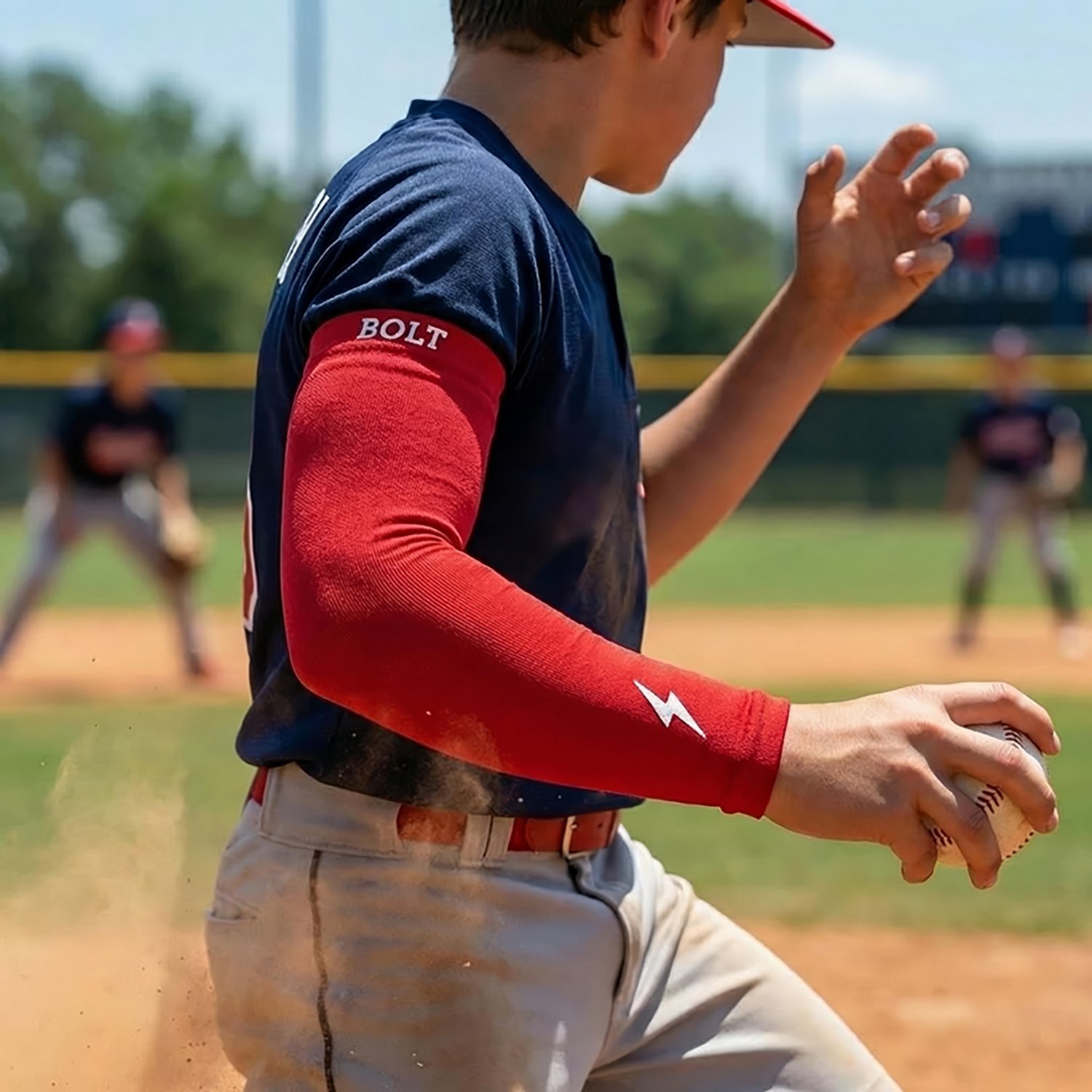 BRUCE BOLT Youth Graduated Compression Arm Sleeve                                                                                - view number 3