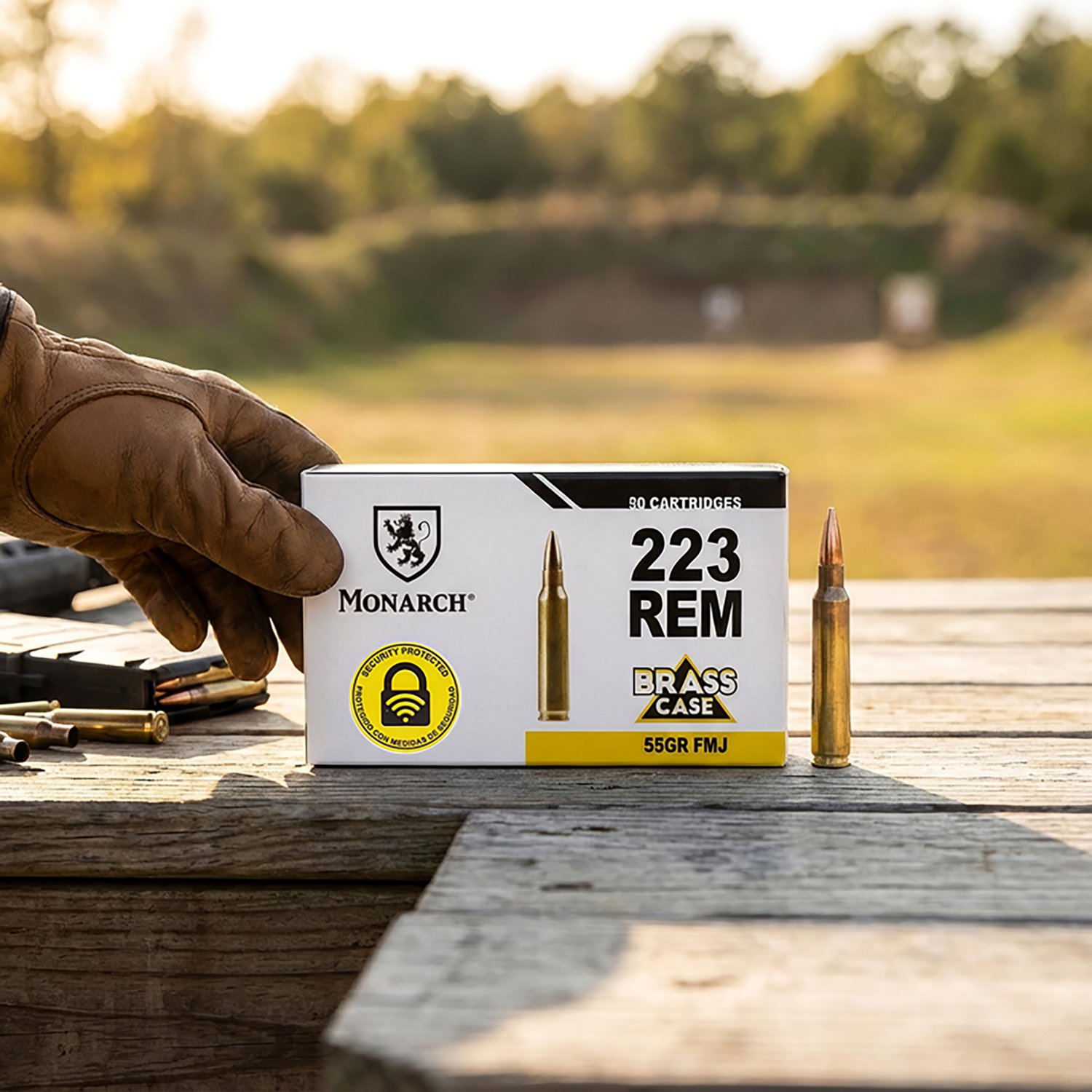 Monarch .223 Remington 55-Grain Brass Ammunition - 50 rounds                                                                     - view number 2