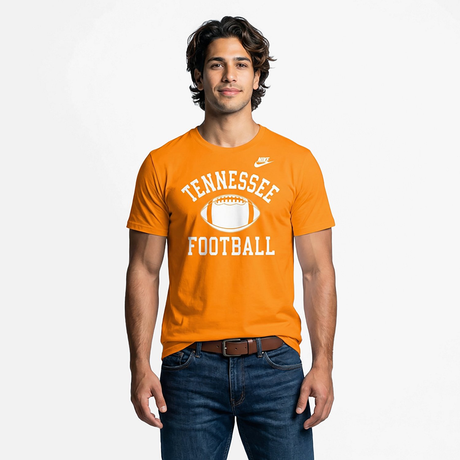 Nike Men's Tennessee Football Logo Cotton Short Sleeve T-Shirt - view number 2