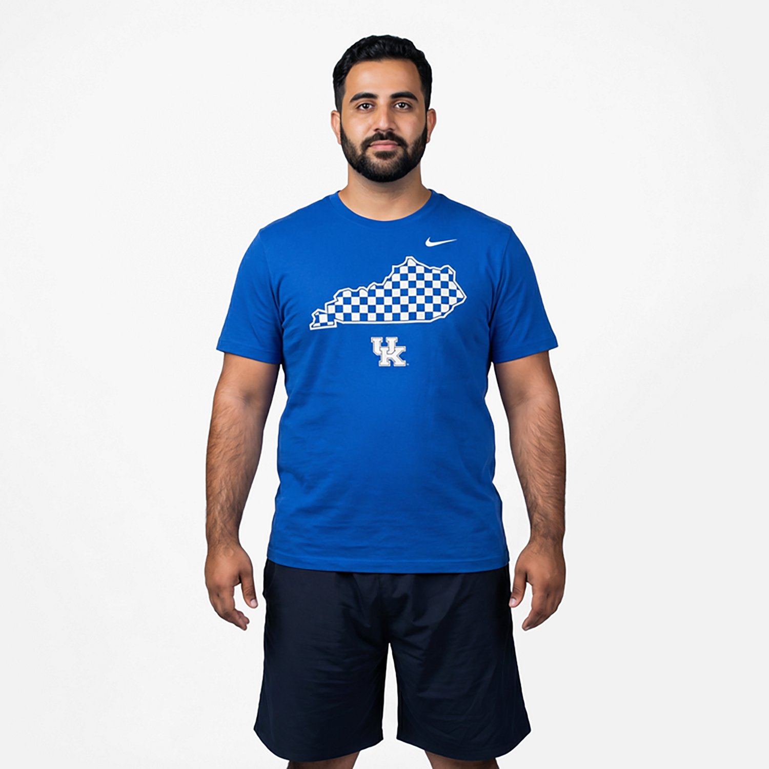 Nike Men's Kentucky State Outline Cotton T-shirt - view number 2