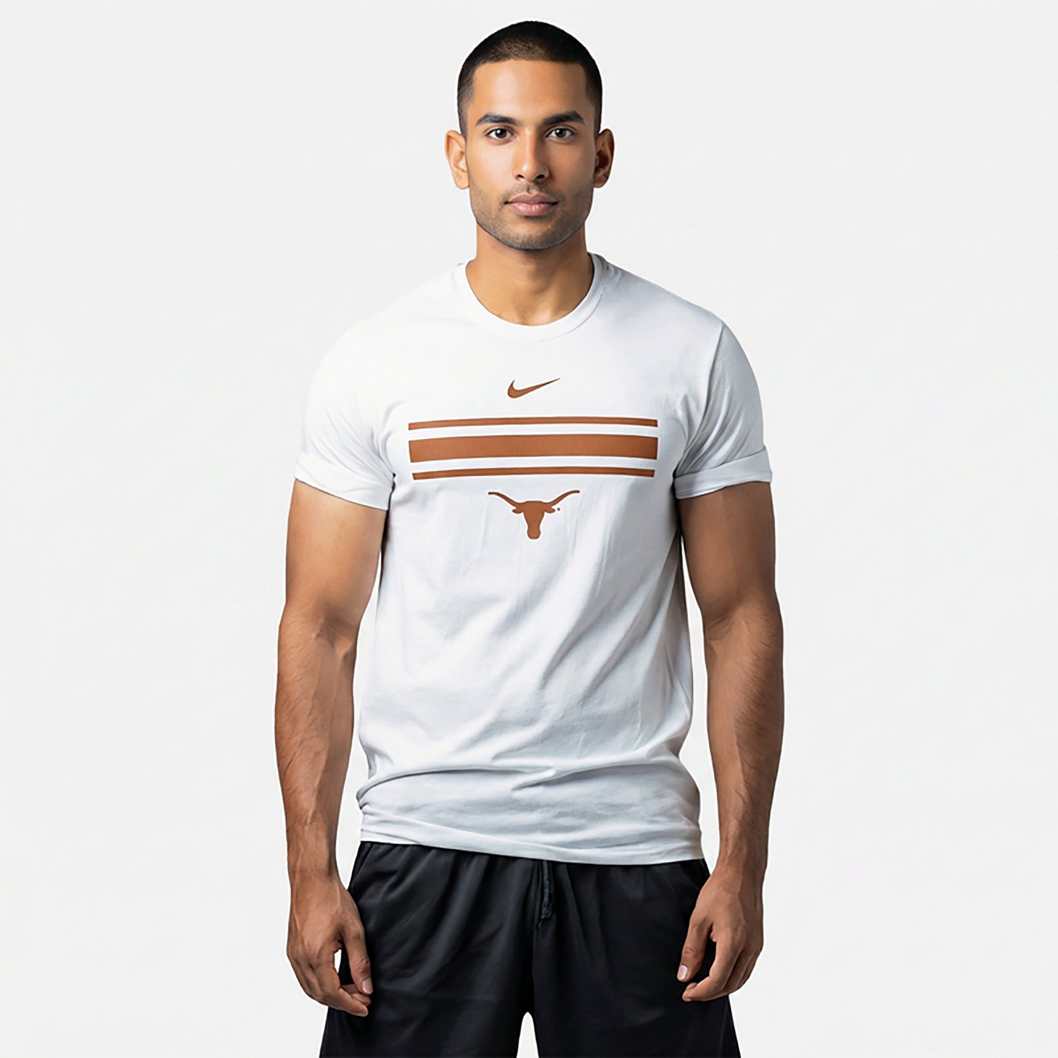 Nike Men's Texas Stripe Cotton T-shirt - view number 2