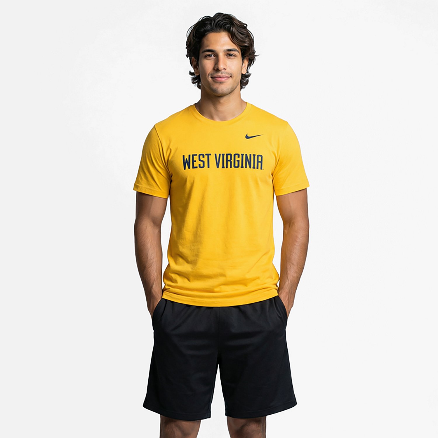 Nike West Virginia Mountaineers Primetime Wordmark T-Shirt - view number 3