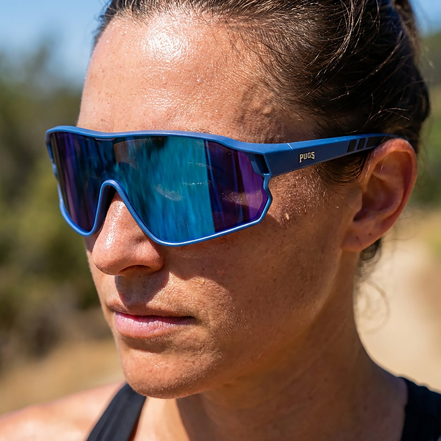 PUGS Adults' Elite Large Shield Sunglasses - view number 4