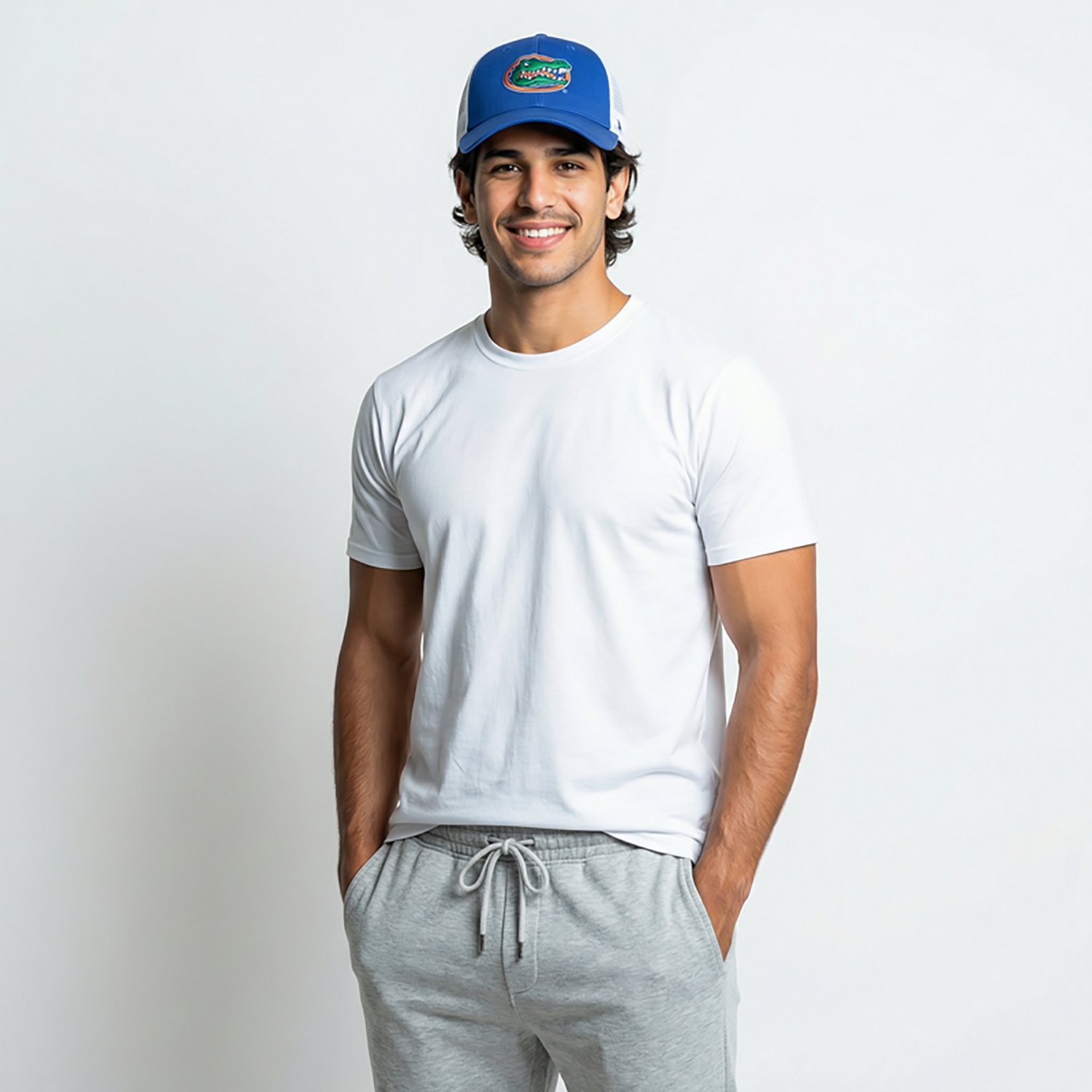 Jordan Florida Team Logo Club Unstructured Adjustable Meshback Cap - view number 2