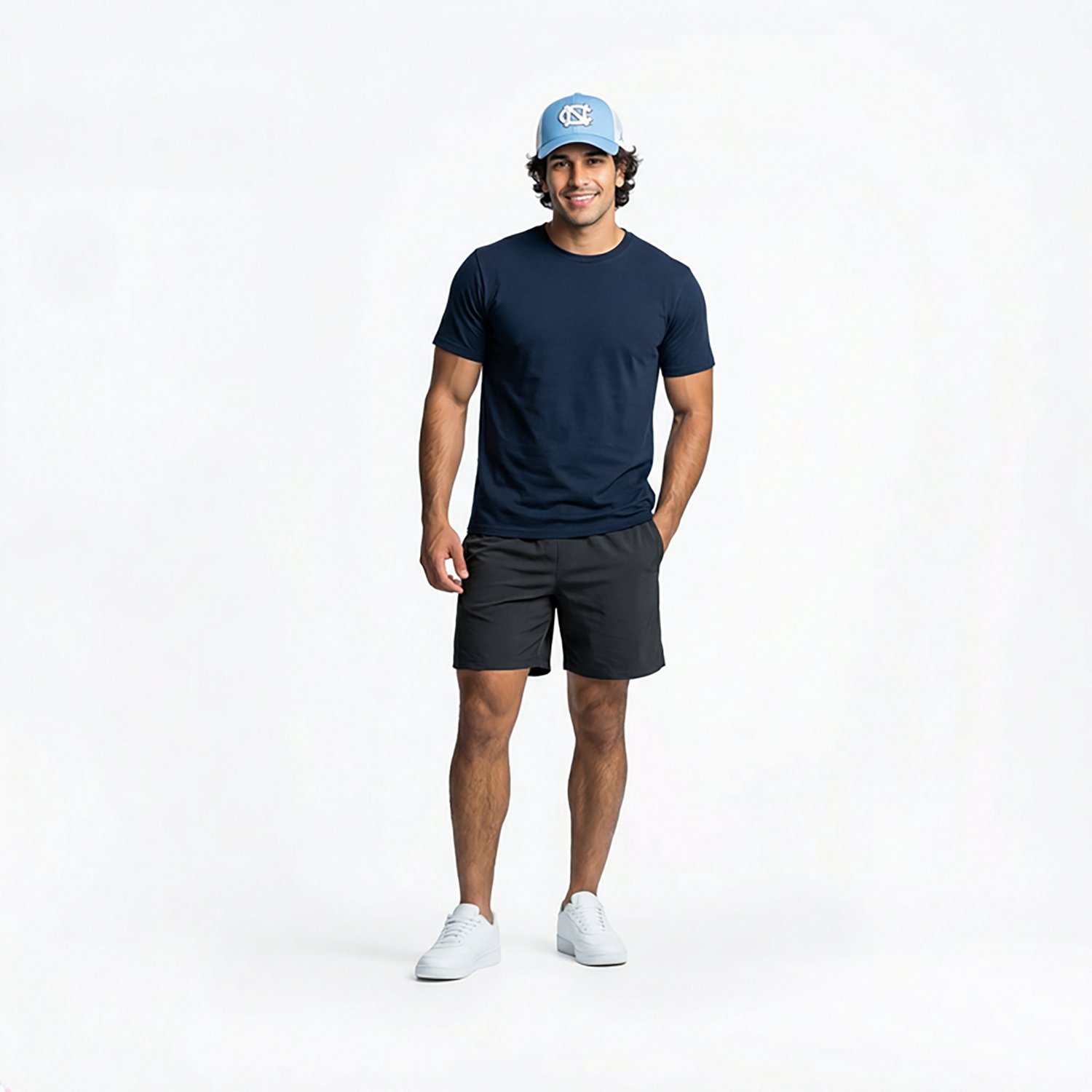 Jordan UNC Team Logo Club Cap Unstructured Adjustable Meshback Cap                                                               - view number 2