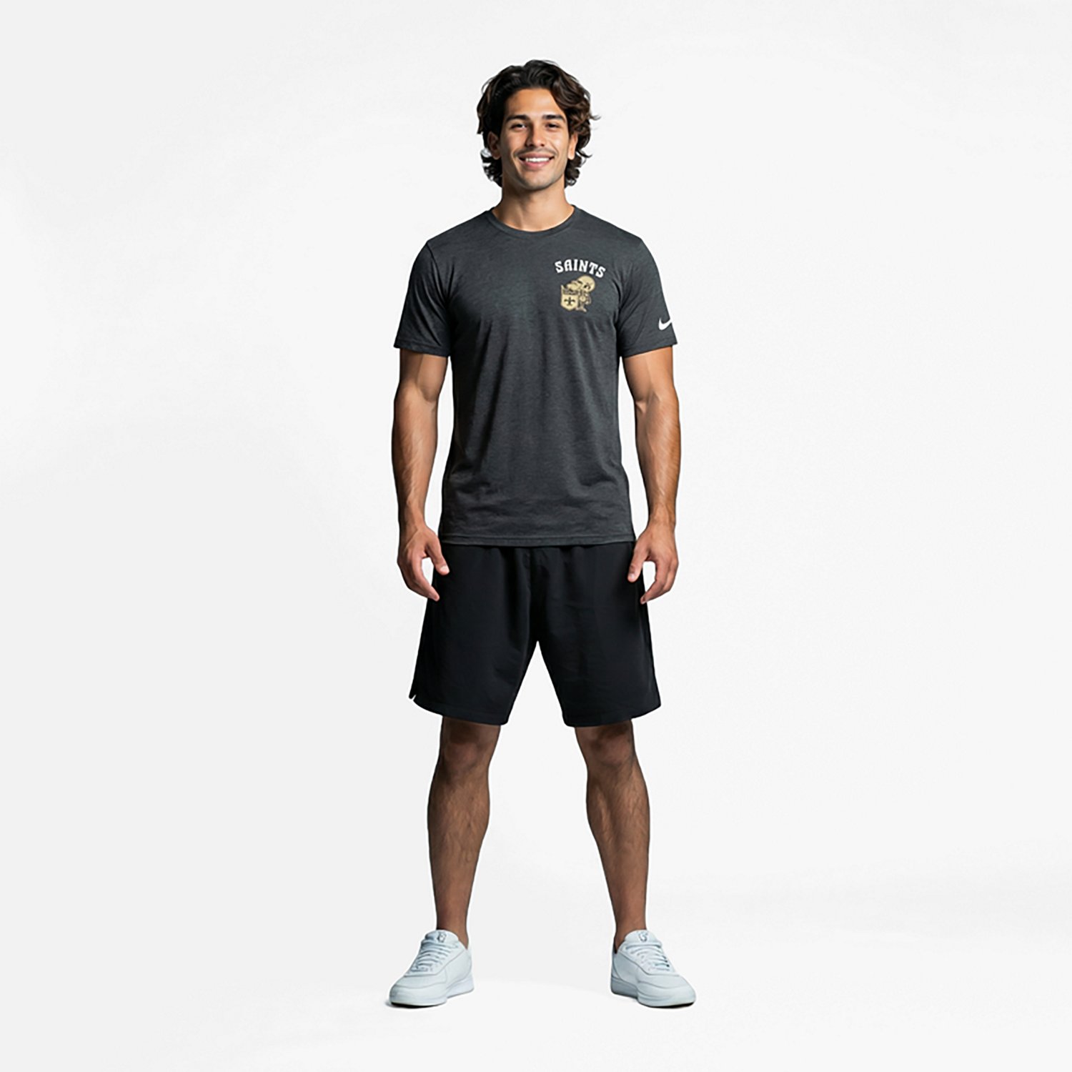 Nike Men's Saints Rewind Team T-shirt - view number 2