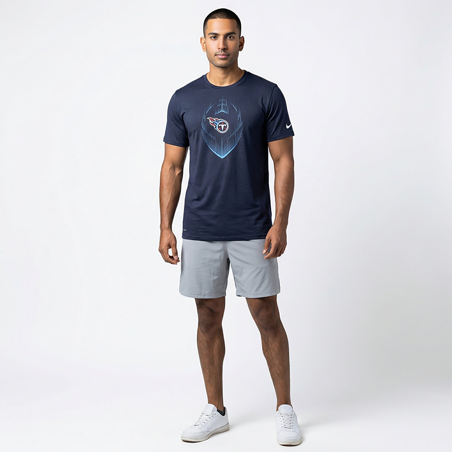 Nike Men's Titans Legend Icon T-shirt - view number 2