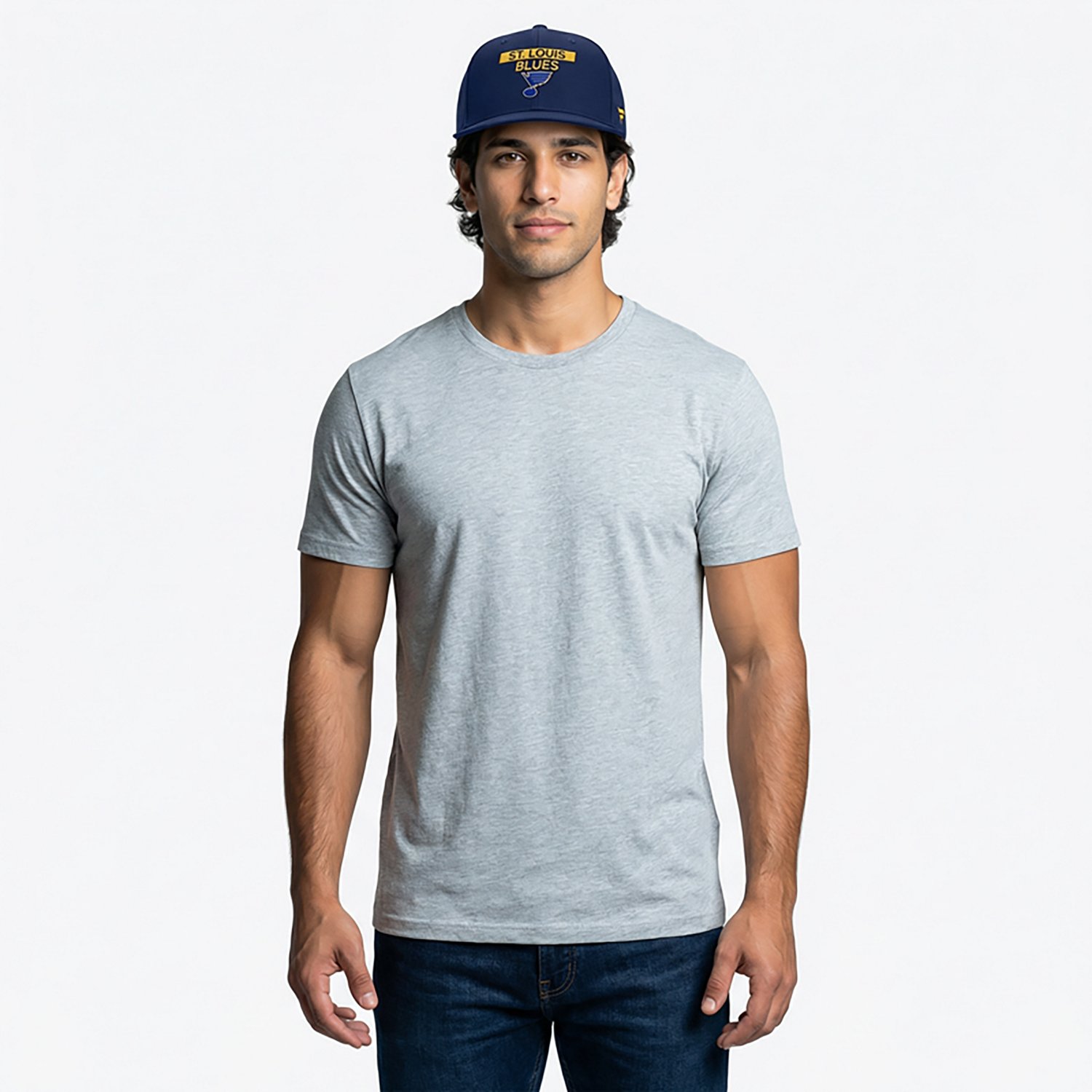 Fanatics Blues Rink Prime 3 Structured Adjustable Cap - view number 2