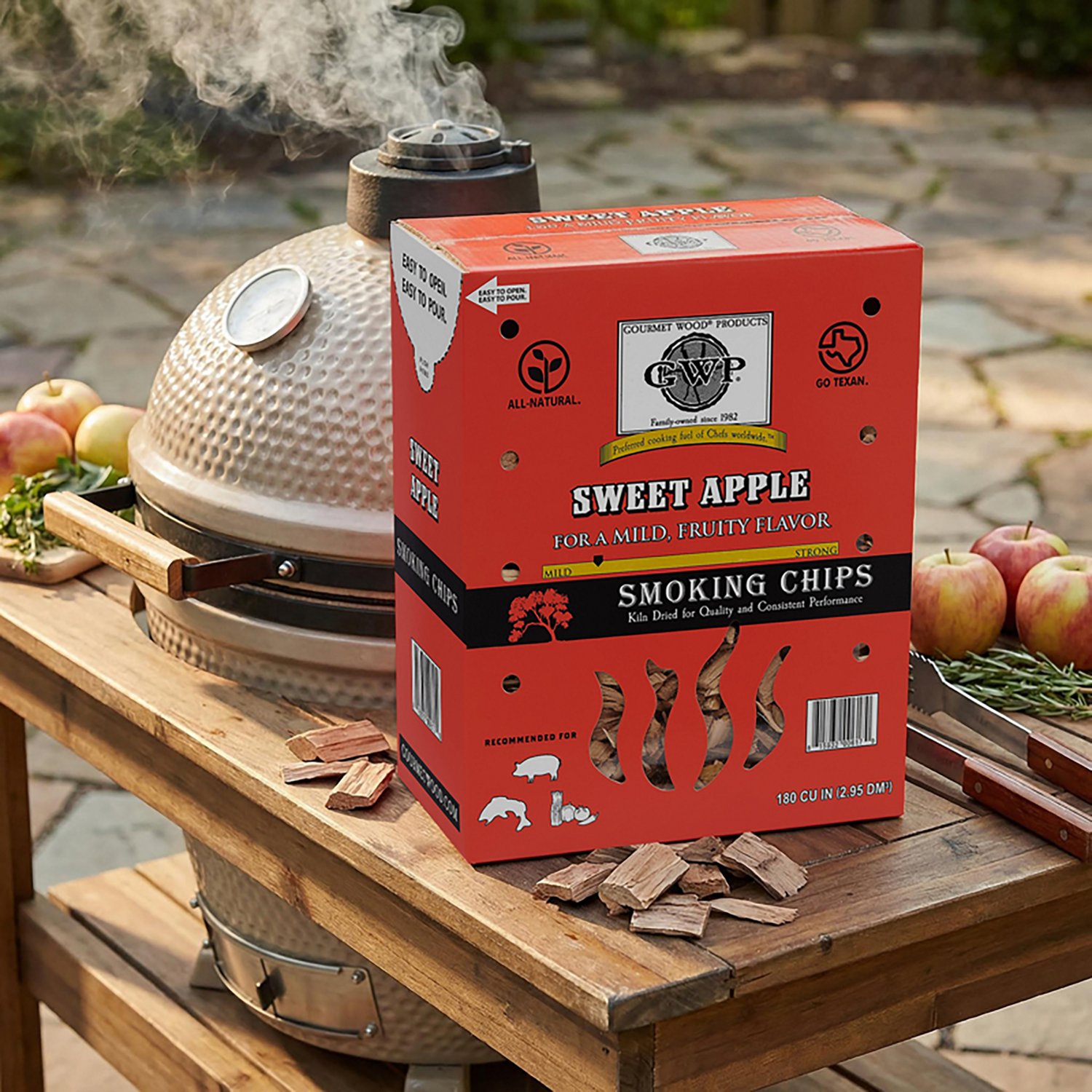 Gourmet Wood Sweet Apple 180 cu in Wood Chips                                                                                    - view number 5