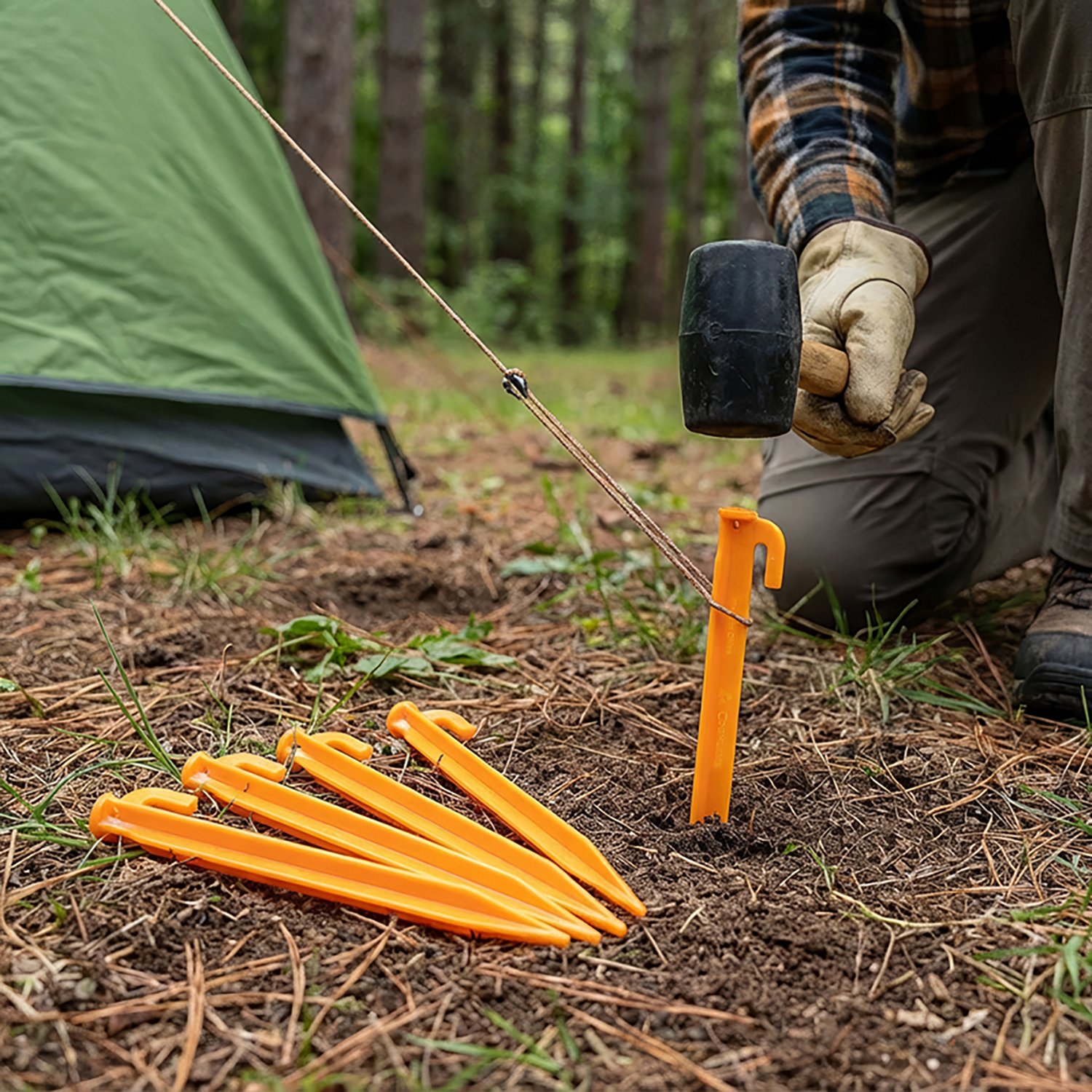 Coghlan's 9 in ABS Tent Pegs 6-Pack - view number 8