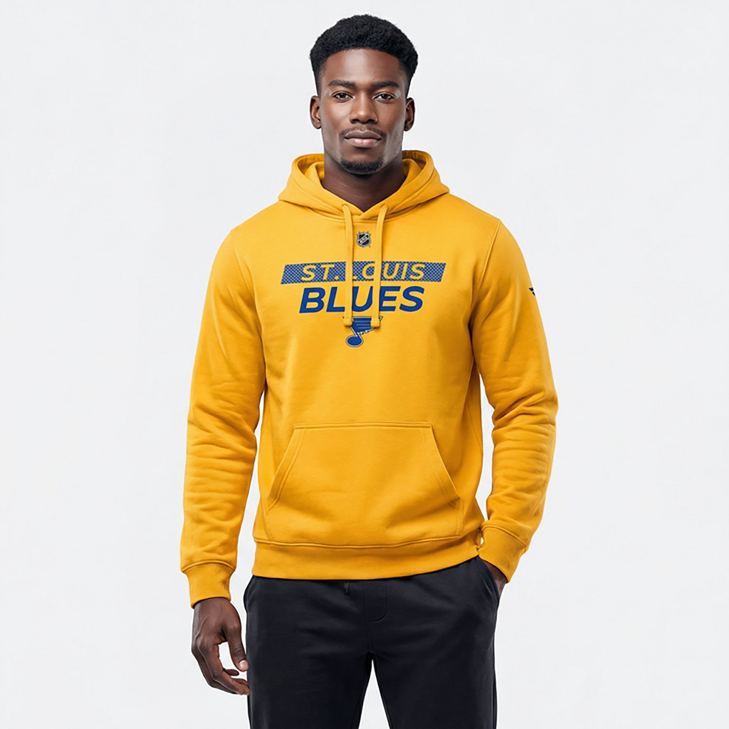 Fanatics St Louis Blues Authentic Pro Core Primary Fleece Pullover Hoodie - view number 2