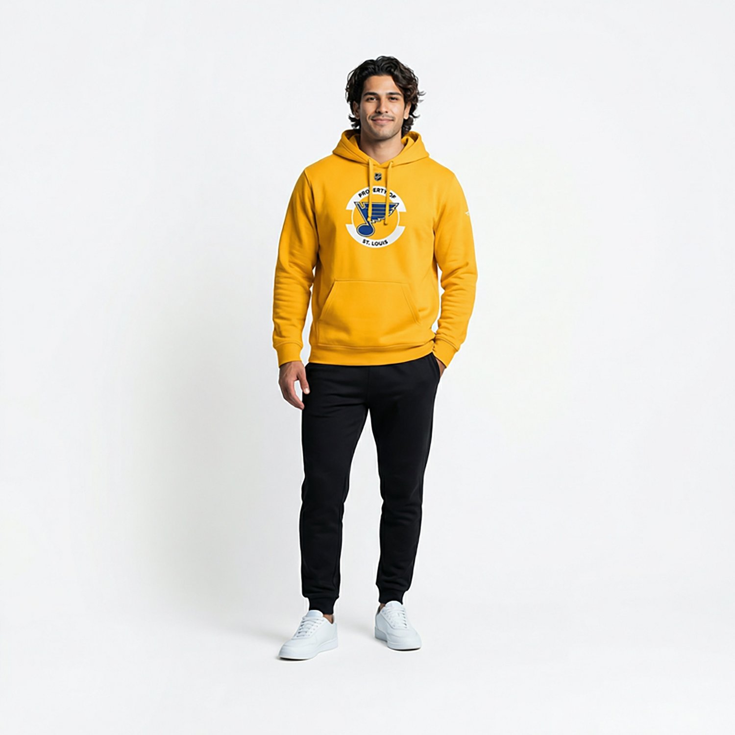 Fanatics Men's Blues AP Pro Secondary Hoodie - view number 2