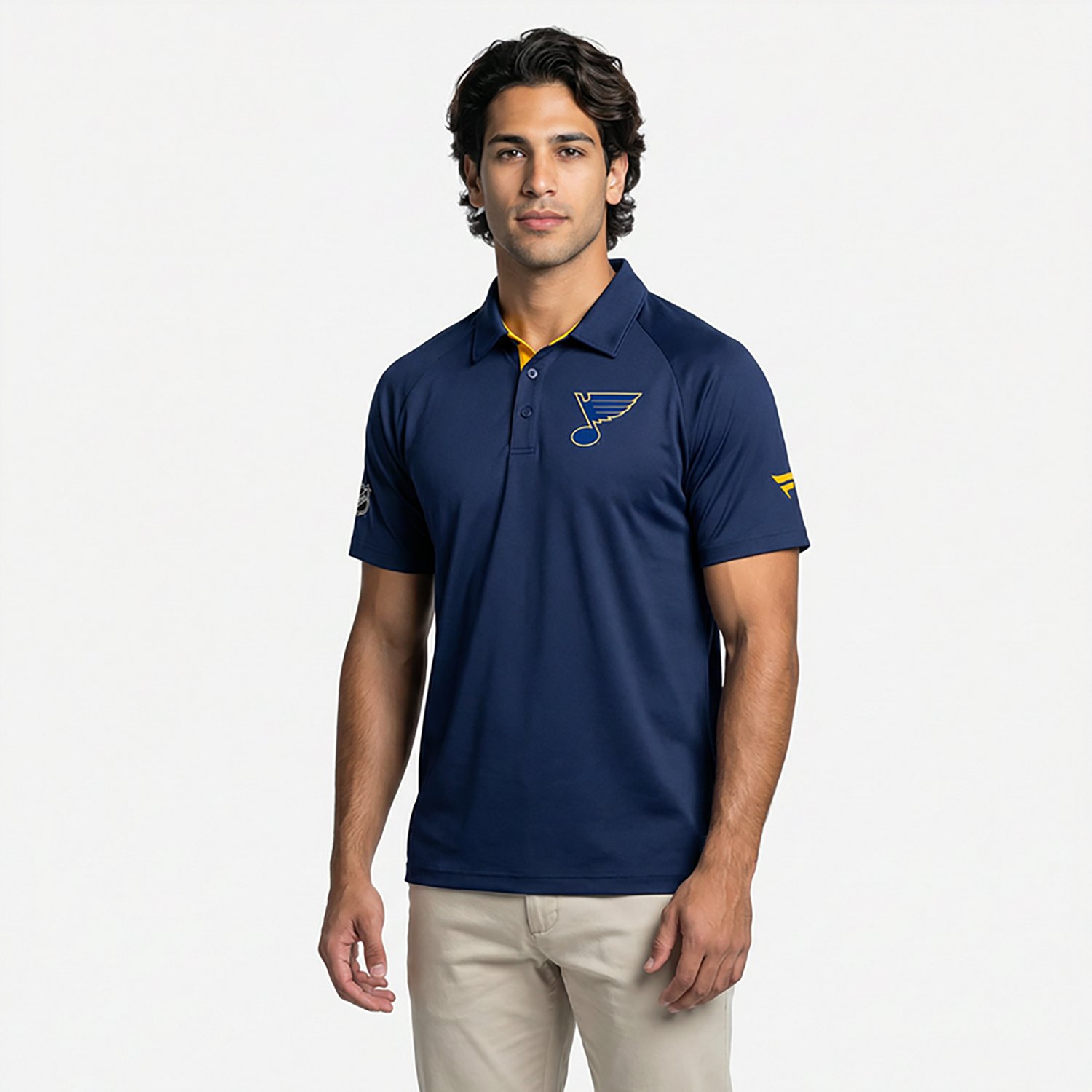 Fanatics Men's Blues AP Rink Polo Shirt - view number 4