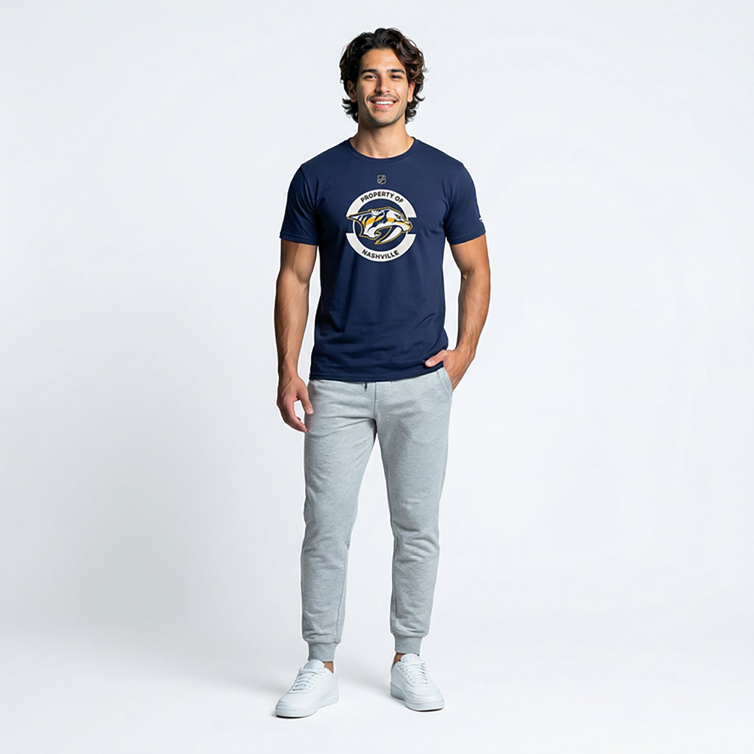Fanatics Men's Predators AP Secondary T-shirt - view number 2