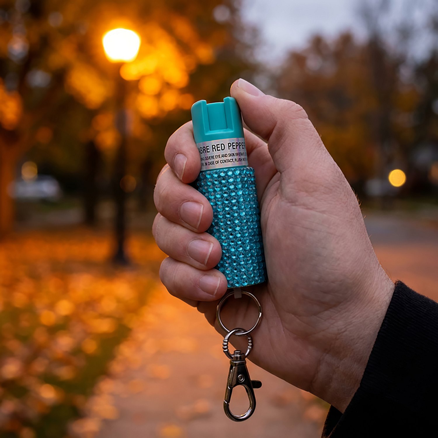 Sabre Jeweled Pepper Spray with Key Ring  - view number 6