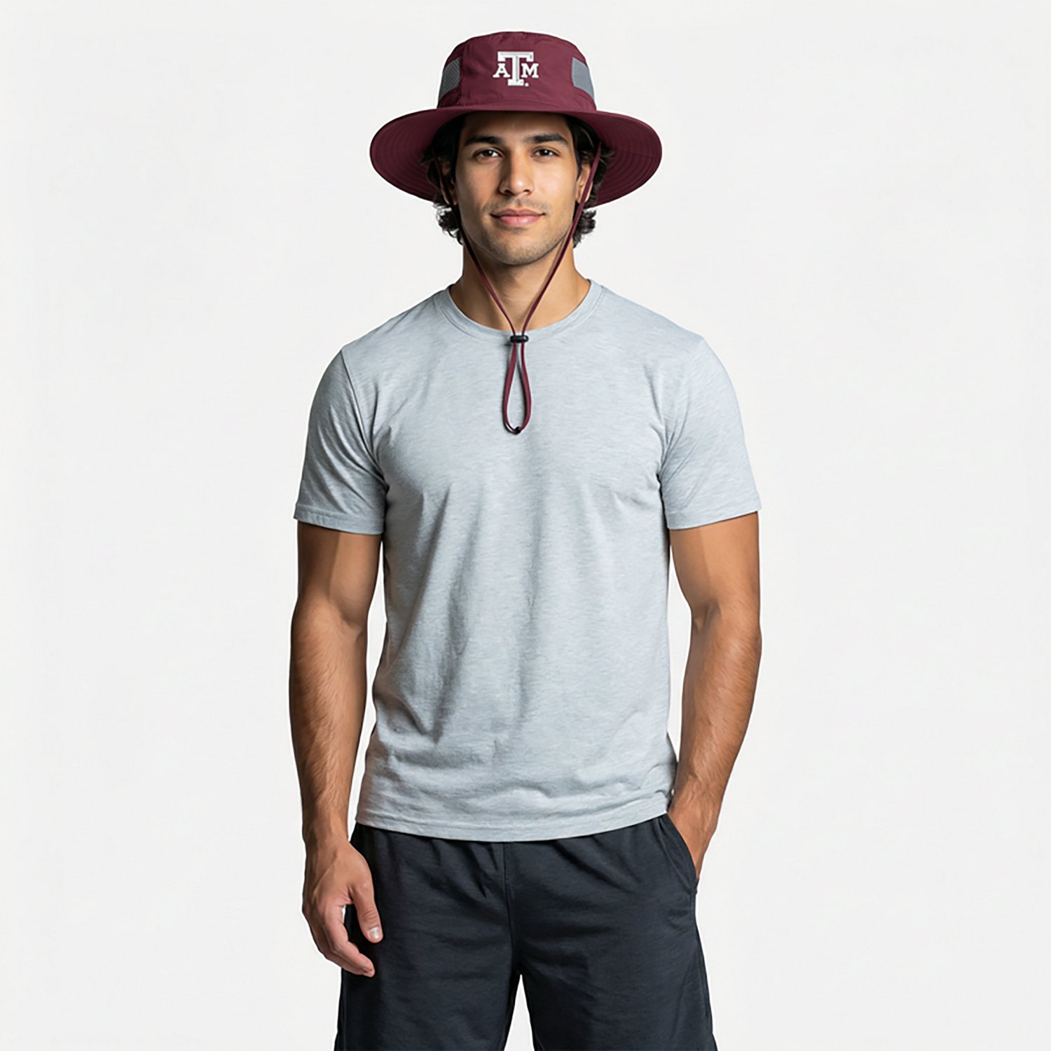 Columbia Sportswear Men's Texas A&M University Bora Bora III Booney Hat  - view number 4