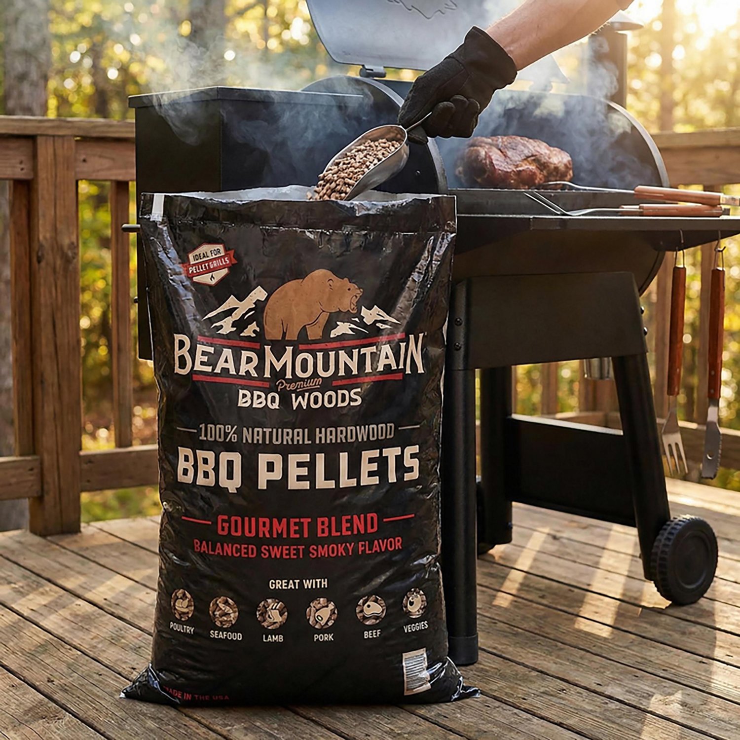 Bear Mountain BBQ 40 lb Gourmet Blend Pellets                                                                                    - view number 2
