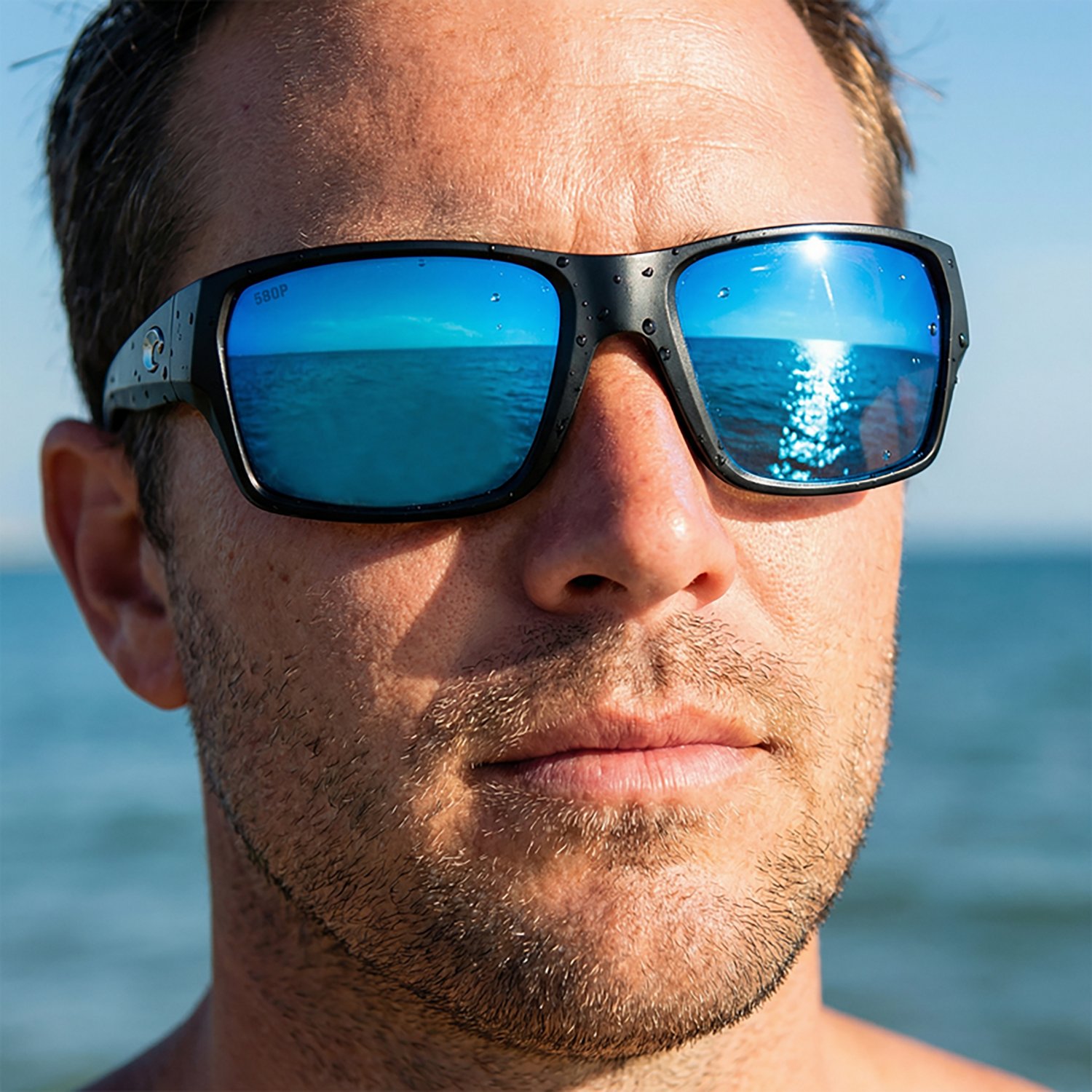 Costa Del Mar Mirrored Tailfin Polarized 580P Sunglasses - view number 7