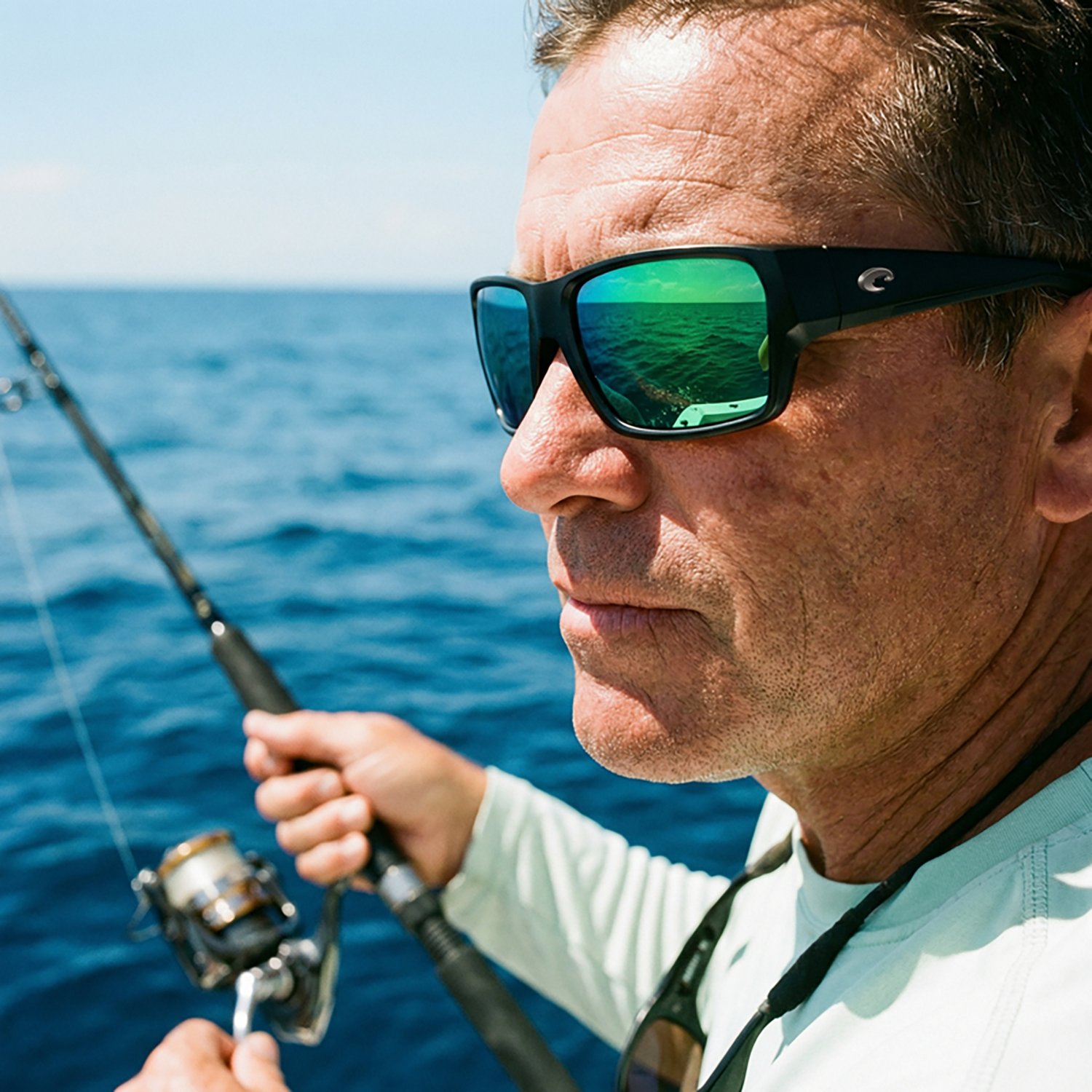 Costa Del Mar Mirrored Tailfin Polarized 580P Sunglasses - view number 8
