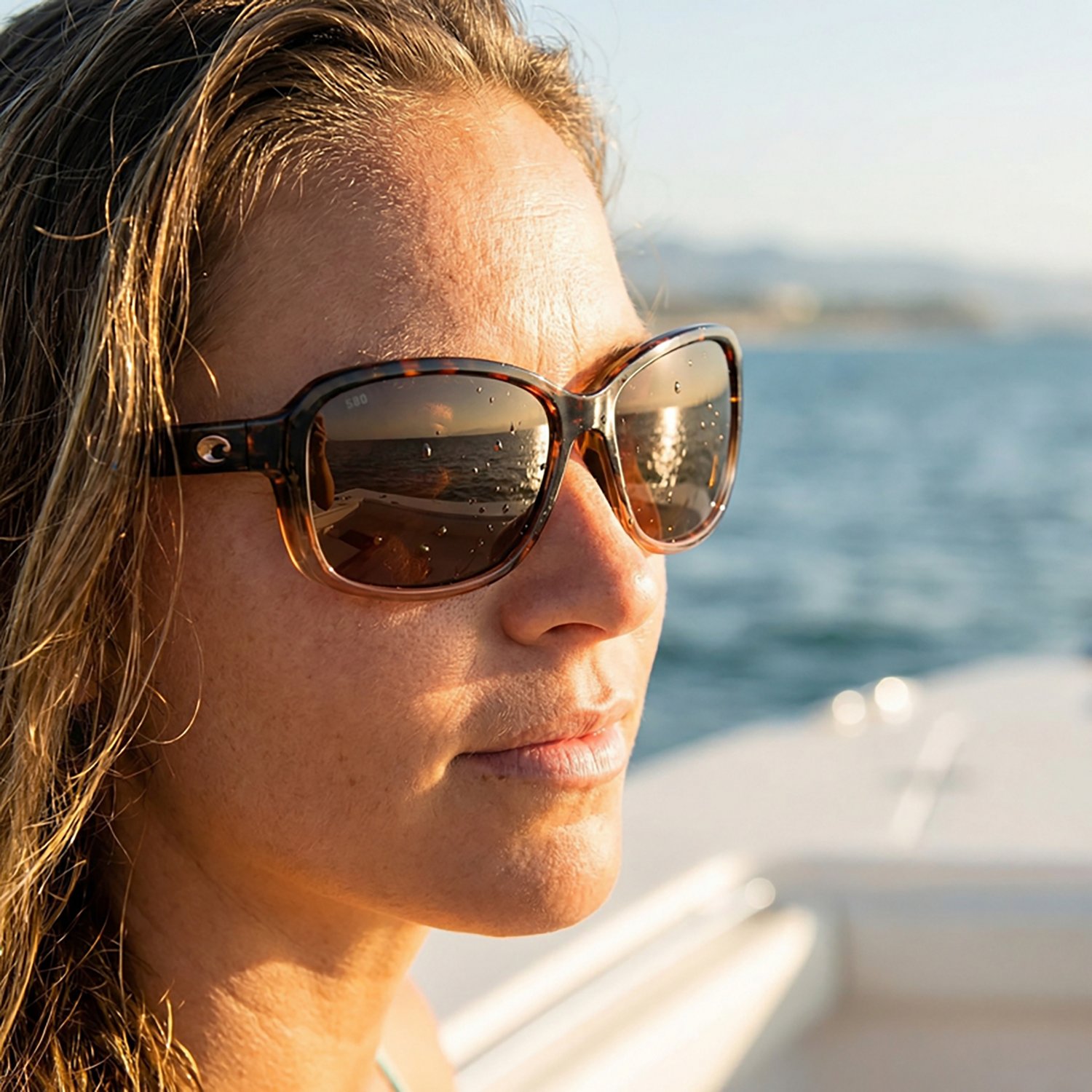 Costa Mirrored Seadrift Polarized 580G Sunglasses                                                                                - view number 8