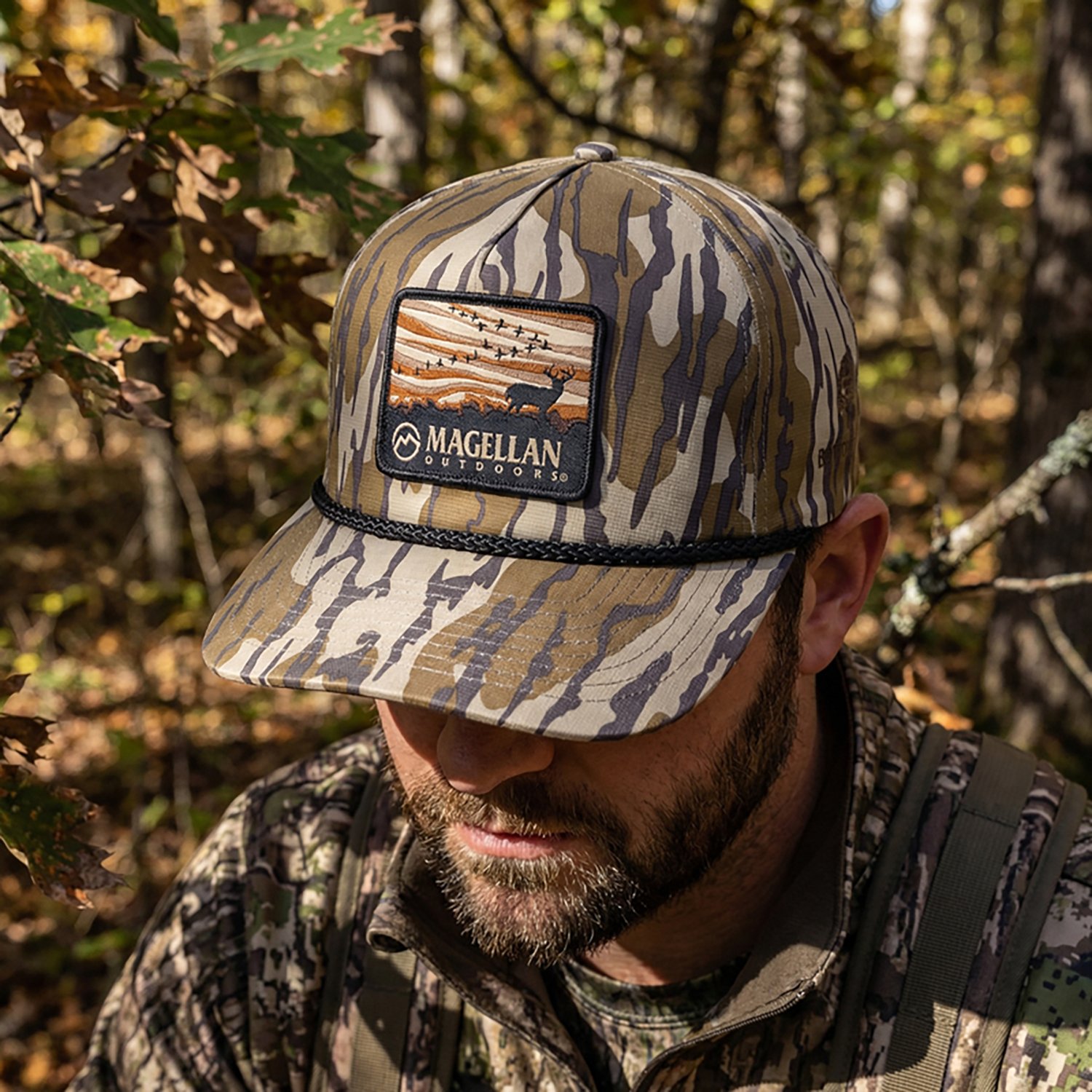 Magellan Outdoors Adults' HuntGear Deer Logo Patch Hat - view number 3