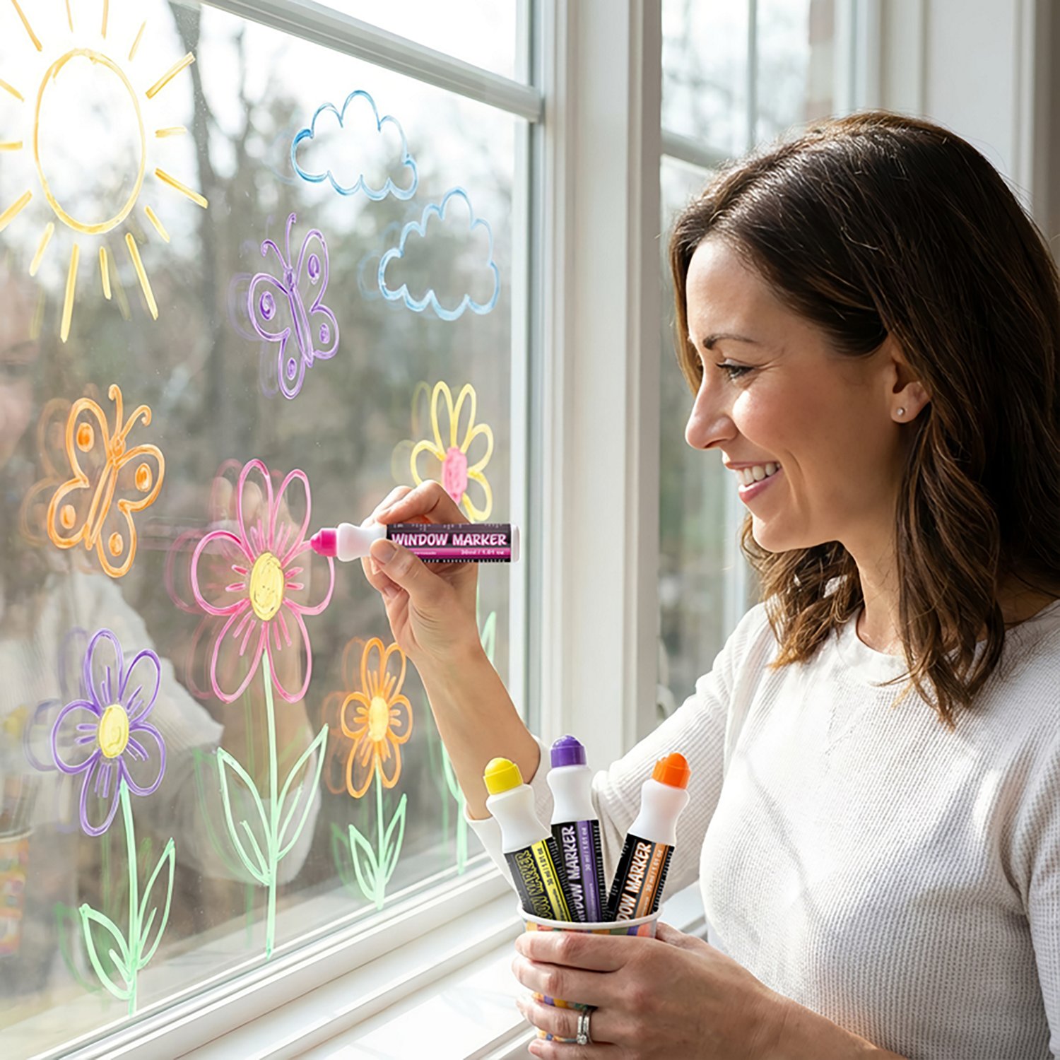 Chroma Graphics Inc Multicolor Window Markers 4-Pack - view number 3