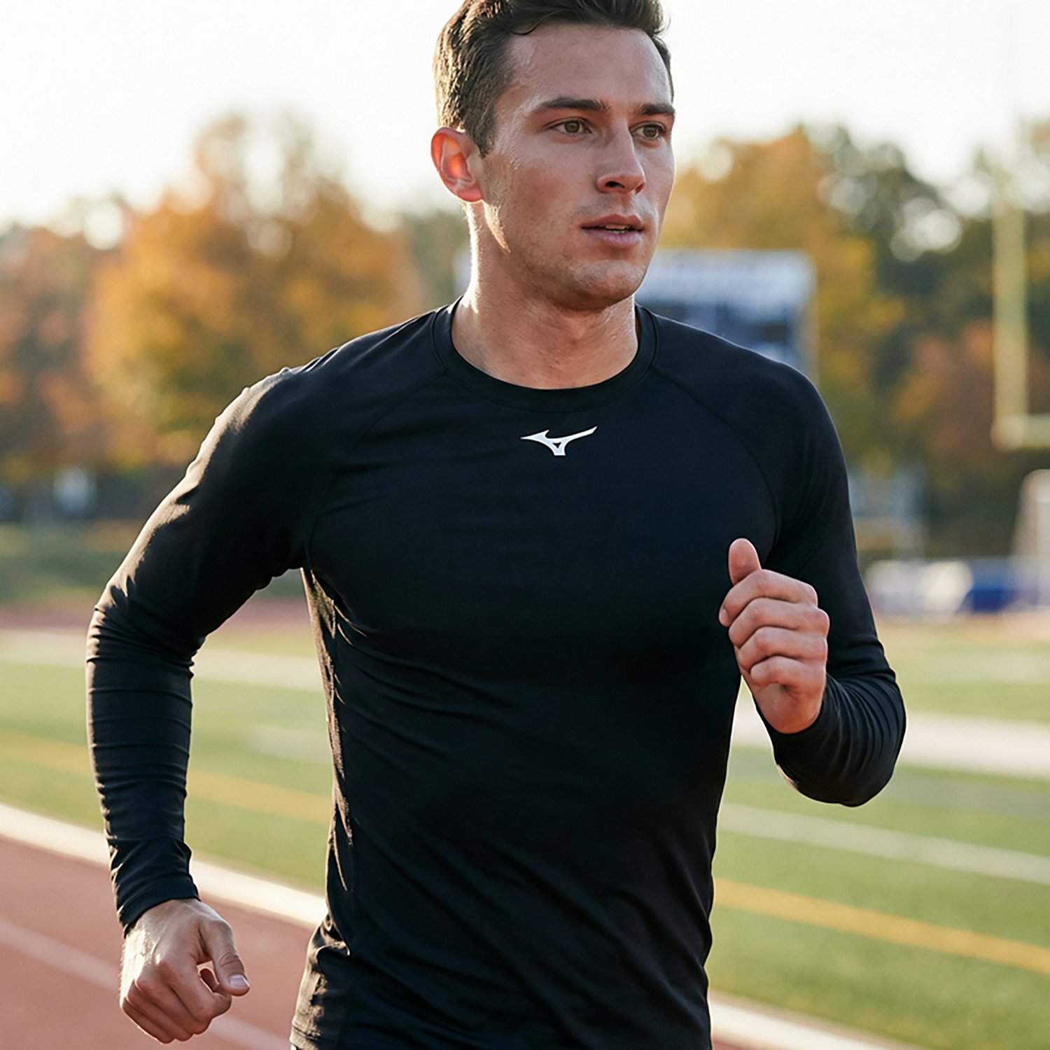 Mizuno Men's Thermo Compression Long Sleeve Shirt  - view number 3