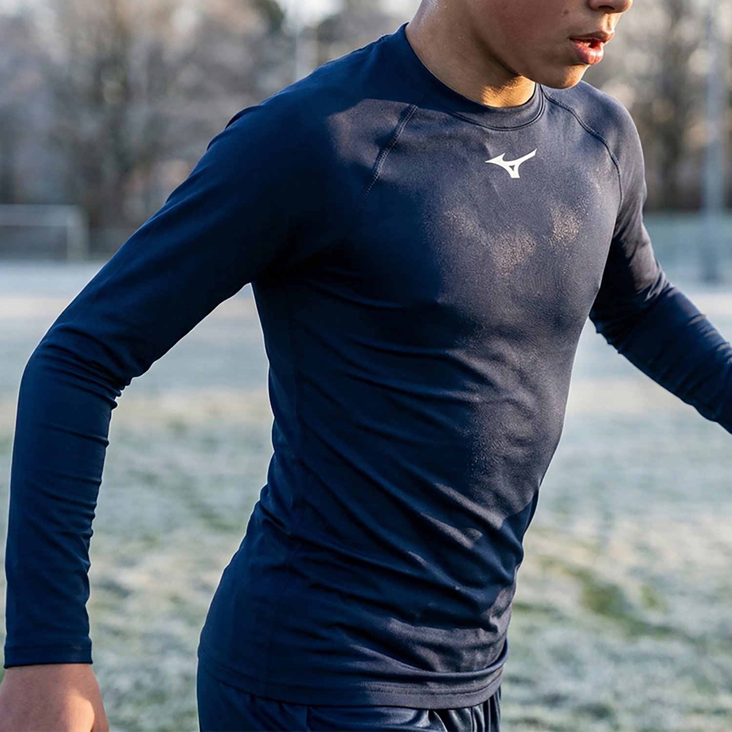 Mizuno Youth Thermo Compression Long Sleeve Shirt - view number 2