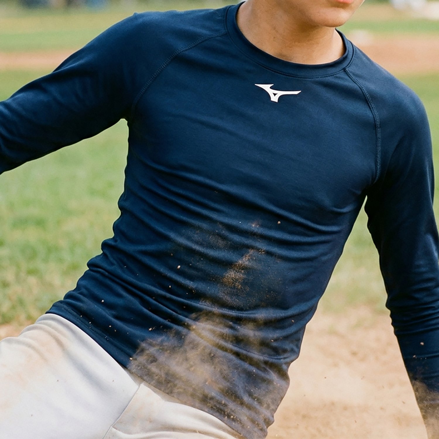 Mizuno Youth Thermo Compression Long Sleeve Shirt - view number 3