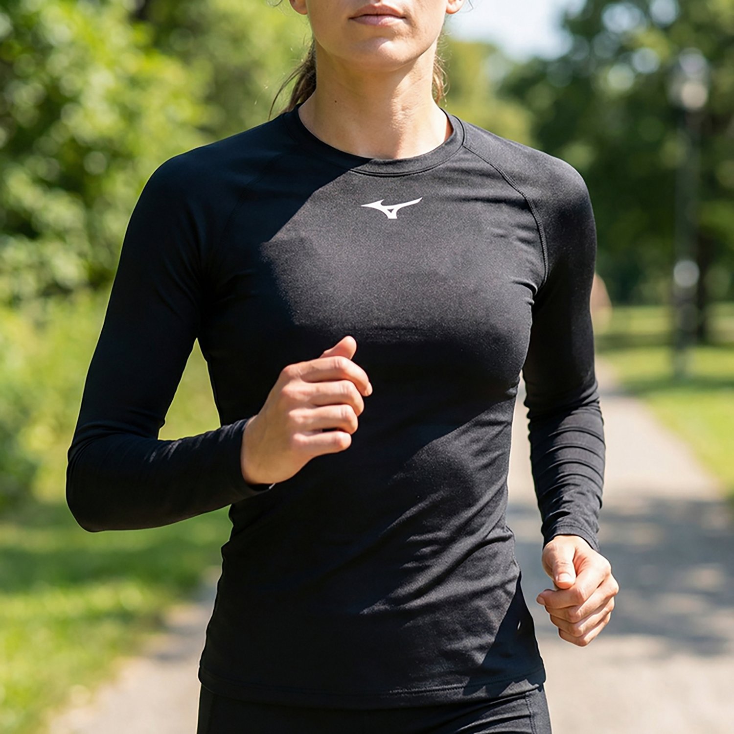 Mizuno Women's Compression Long Sleeve Shirt - view number 2