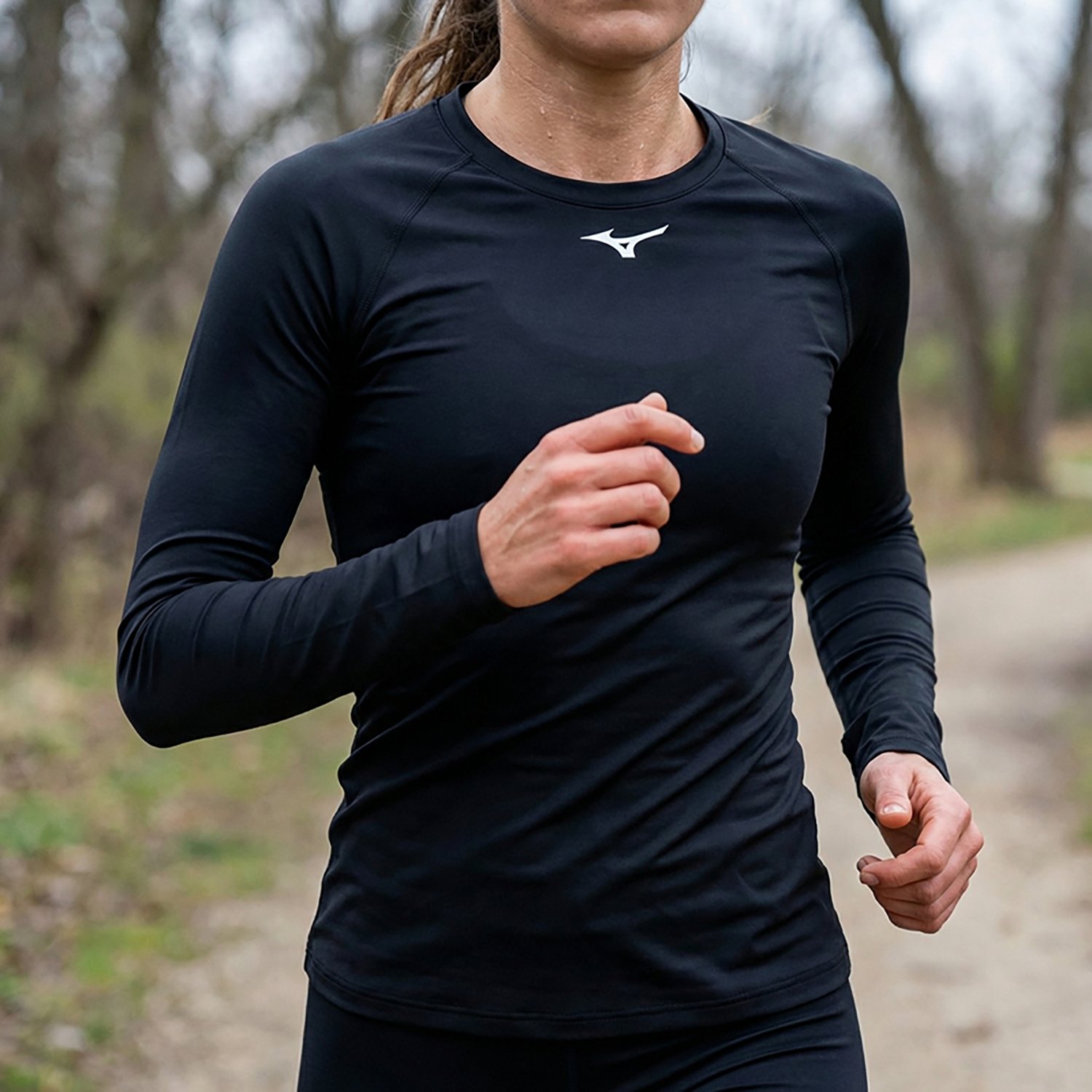 Mizuno Women's Compression Long Sleeve Shirt - view number 3