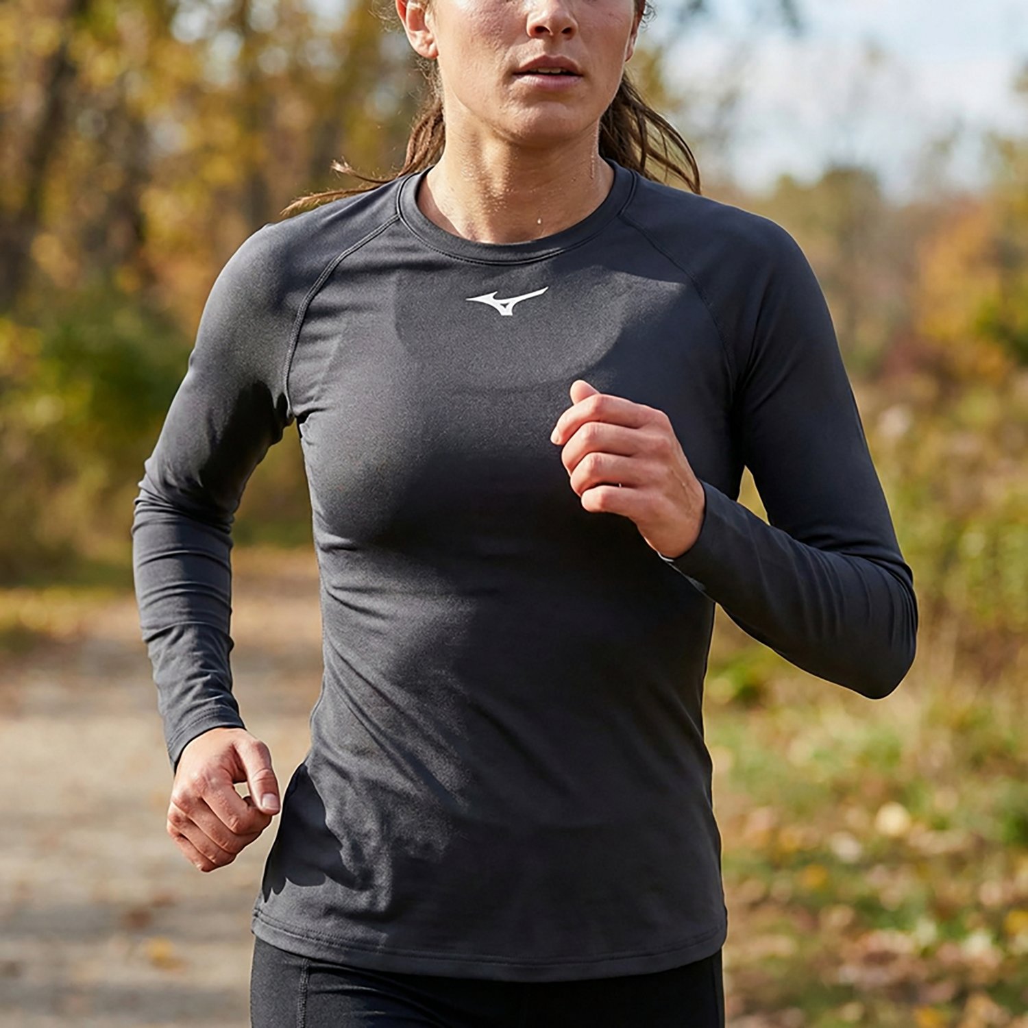 Mizuno Women's Compression Long Sleeve Shirt - view number 2