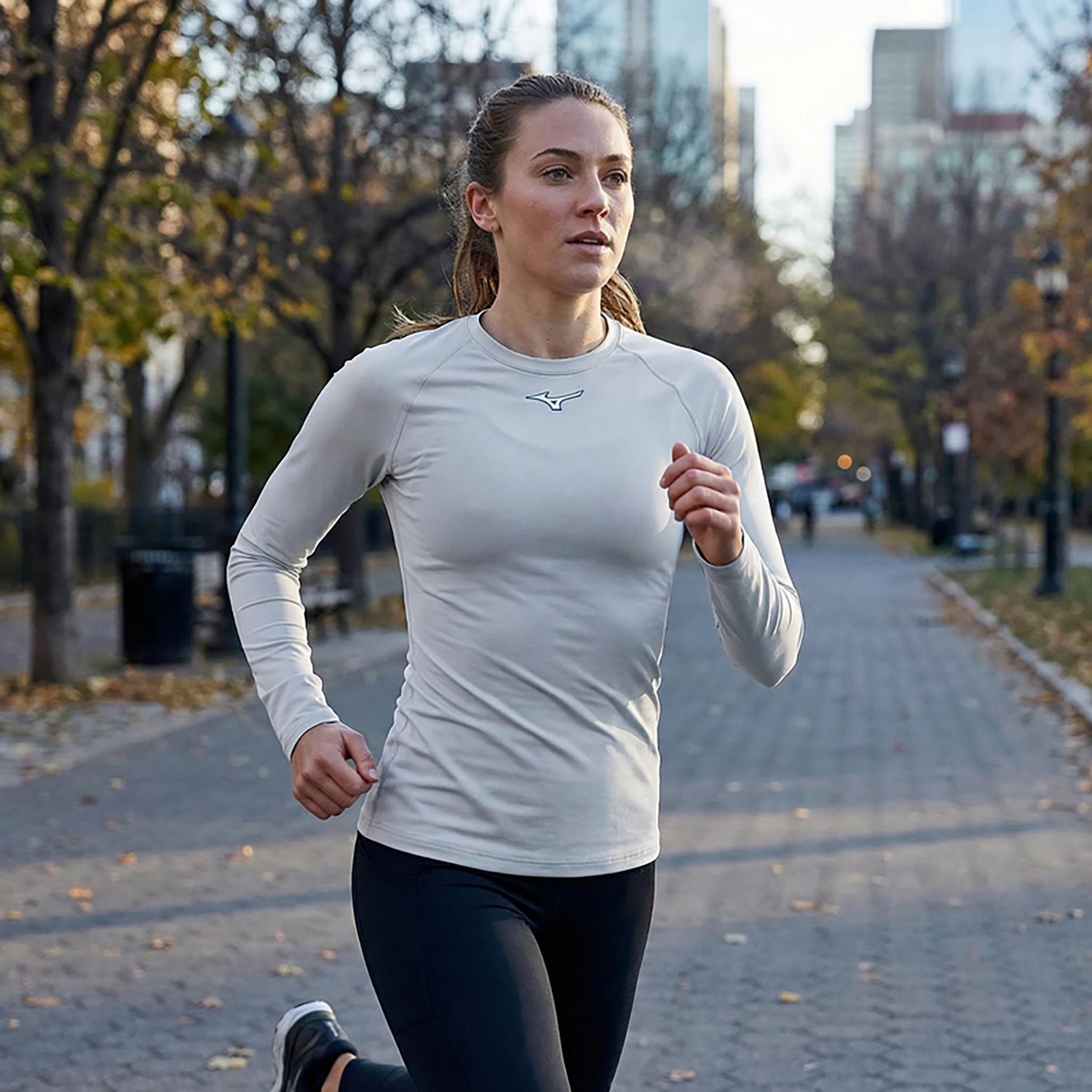 Mizuno Women's Compression Long Sleeve Shirt - view number 2