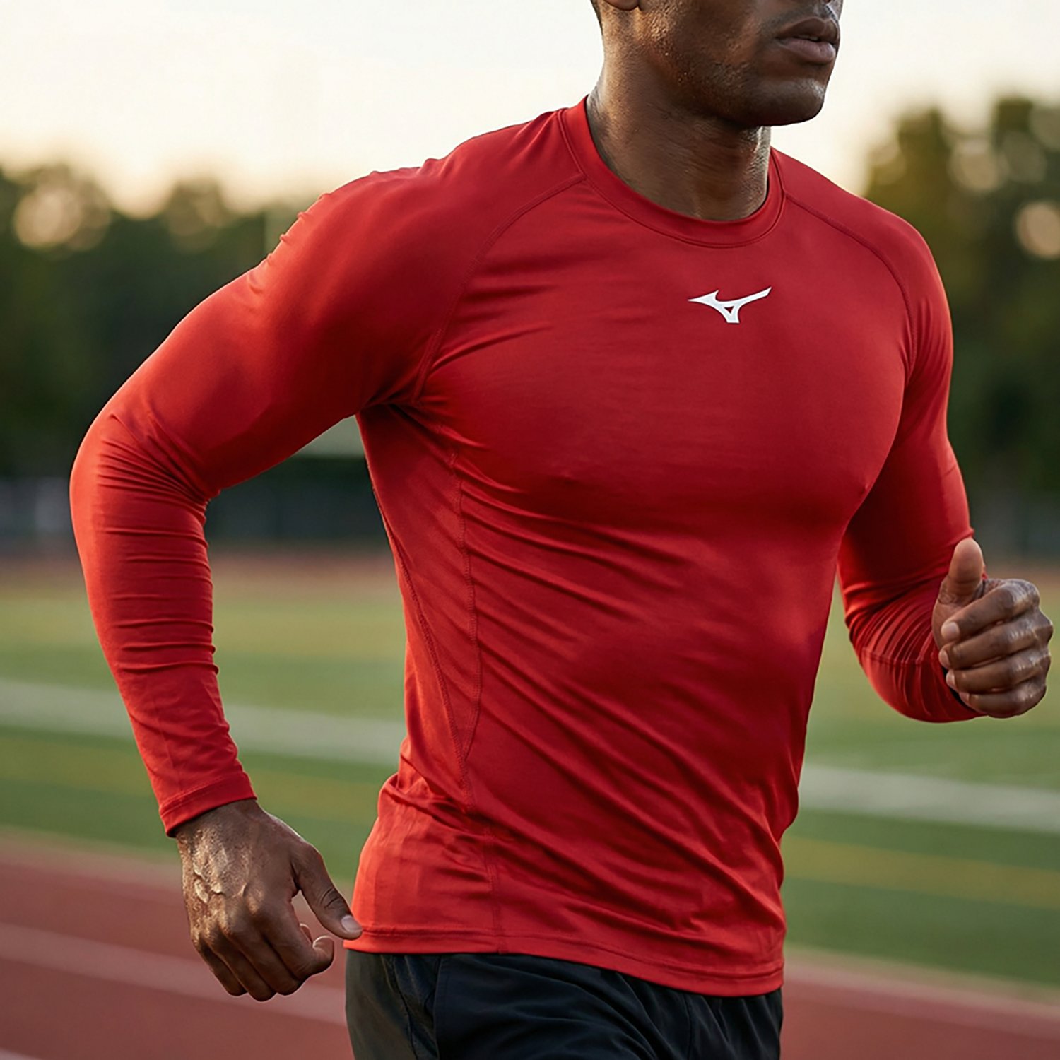 Mizuno Men's Long Sleeve Compression Shirt                                                                                       - view number 3