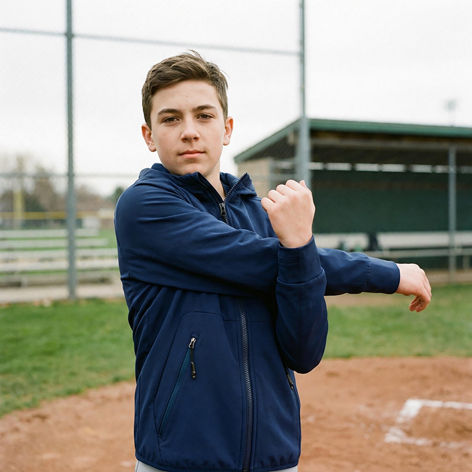 Mizuno Youth Power Warm-Up Jacket                                                                                                - view number 4