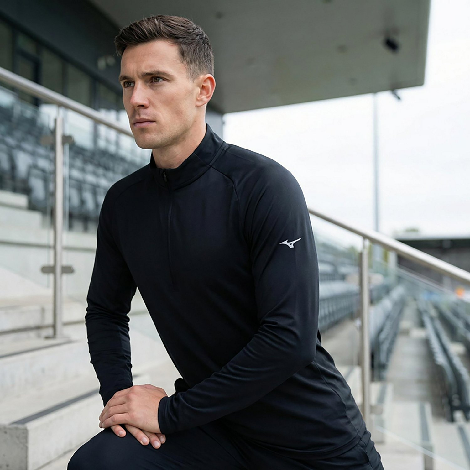 Mizuno Men's Performance 1/4-Zip Pullover - view number 3