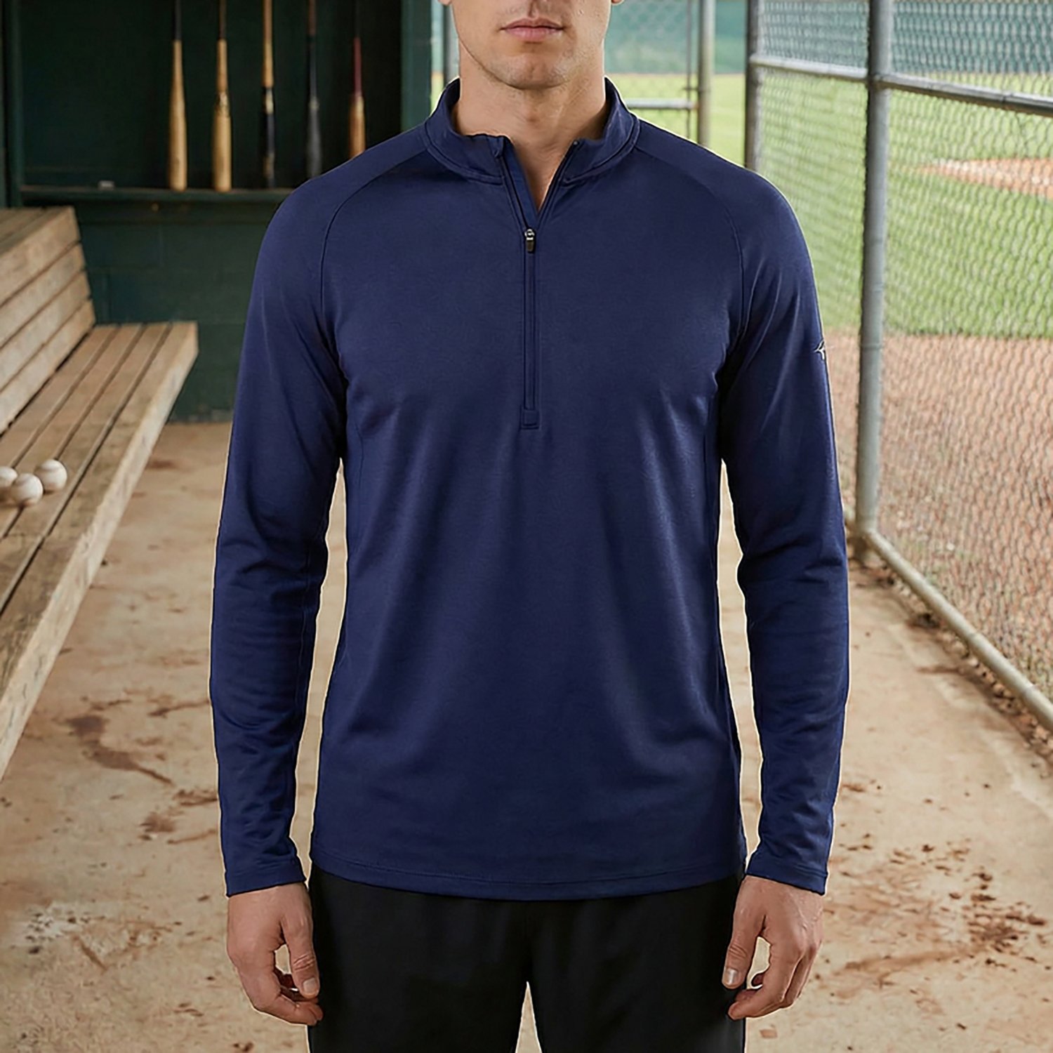 Mizuno Men's Performance 1/4-Zip Pullover - view number 3